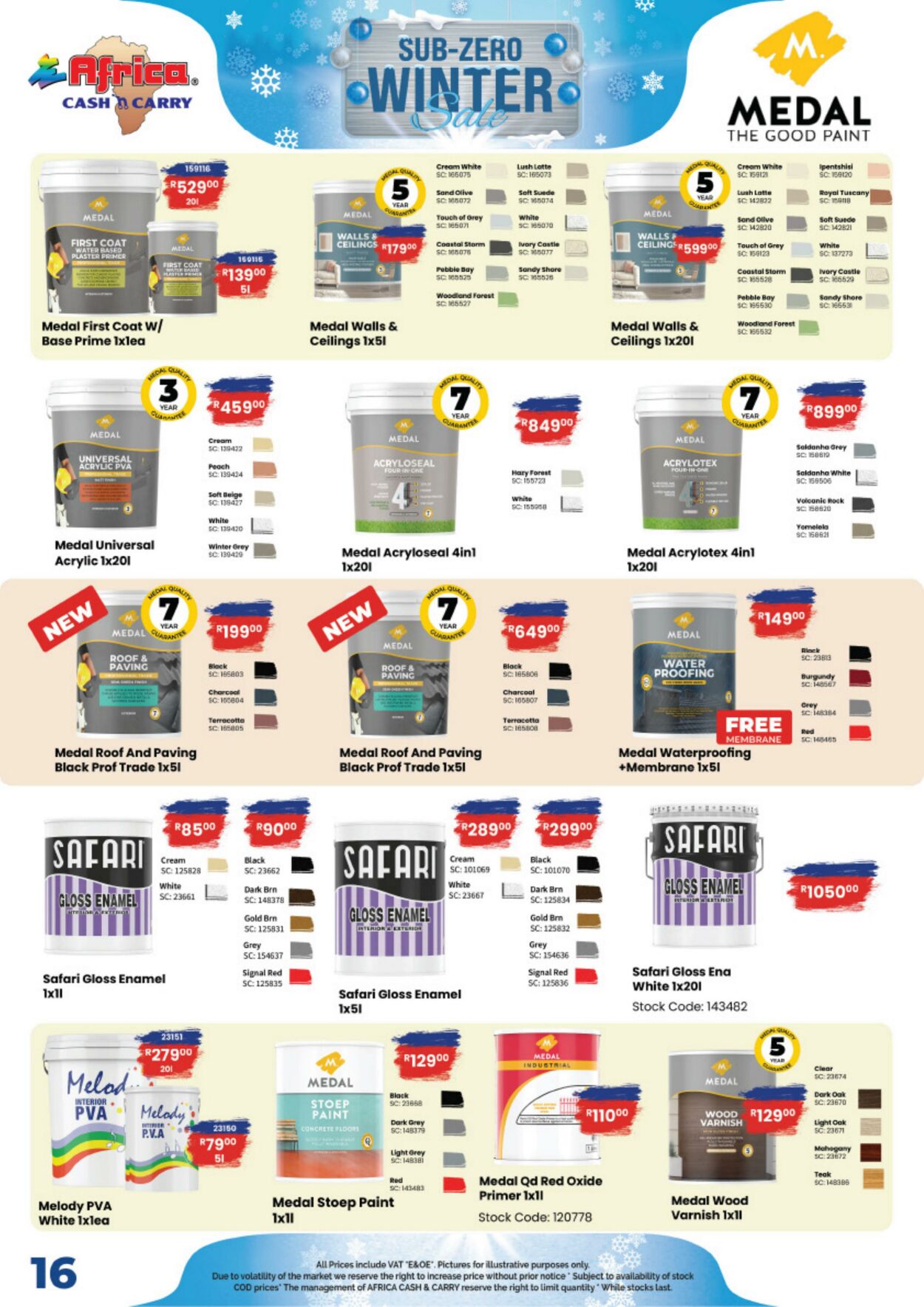 Special Africa Cash&Carry 03.06.2025 - 09.08.2025