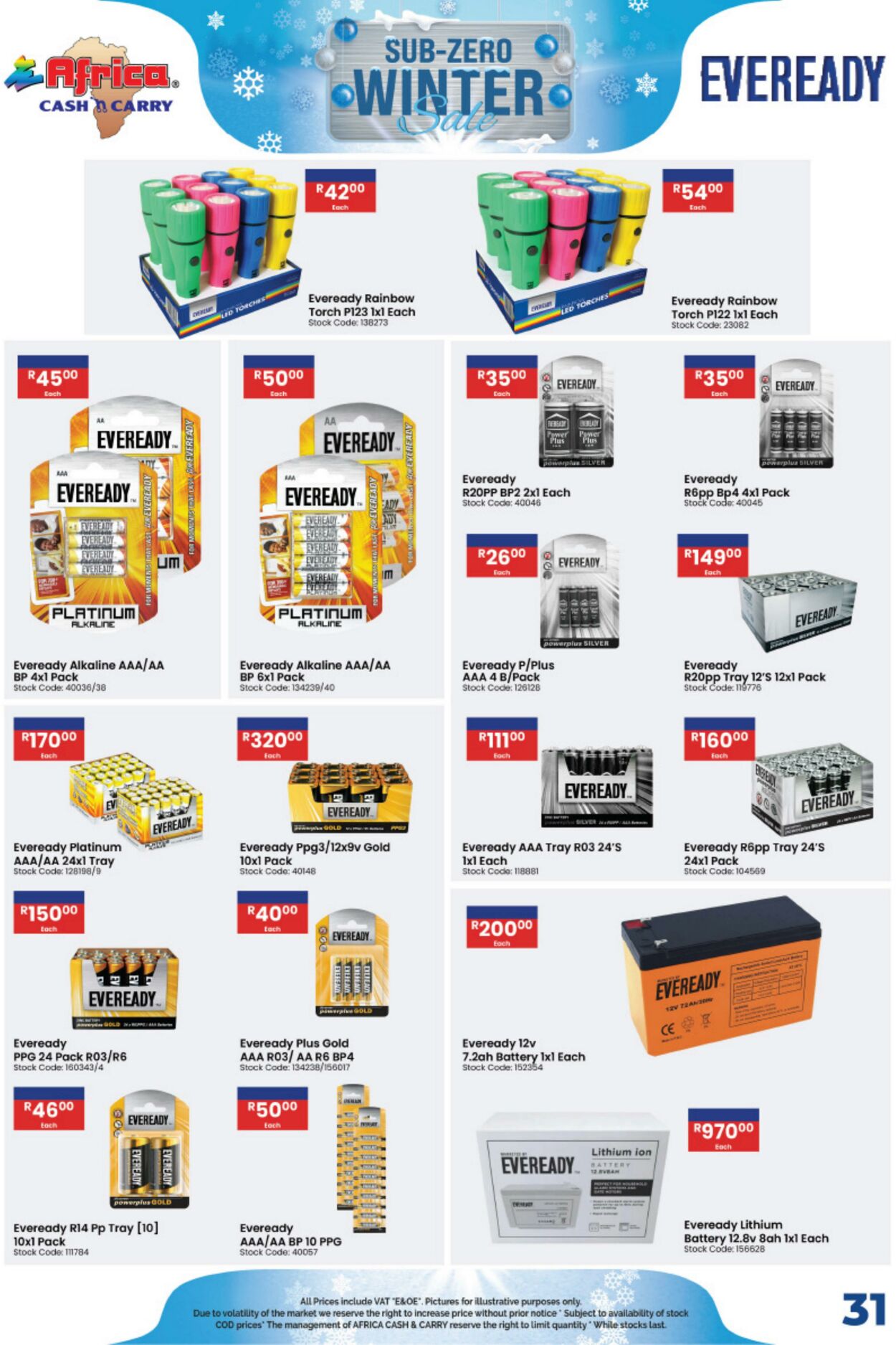 Special Africa Cash&Carry 03.06.2025 - 09.08.2025