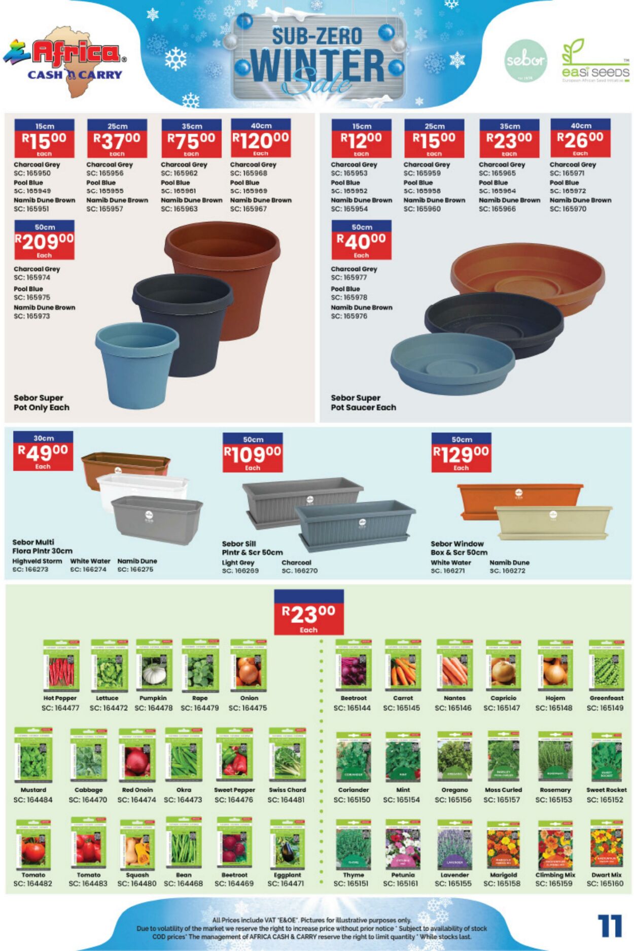 Special Africa Cash&Carry 03.06.2025 - 09.08.2025
