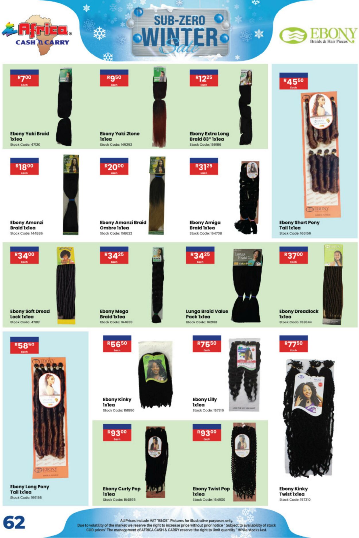 Special Africa Cash&Carry 03.06.2025 - 09.08.2025