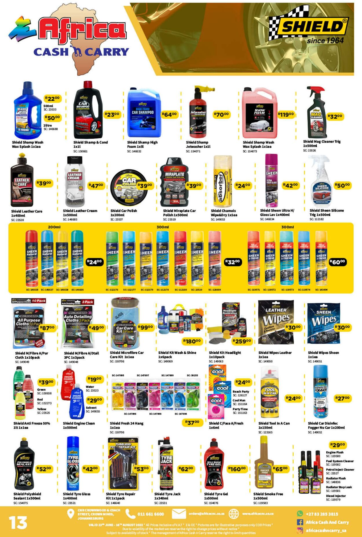 Special Africa Cash&Carry 23.06.2023 - 16.08.2023