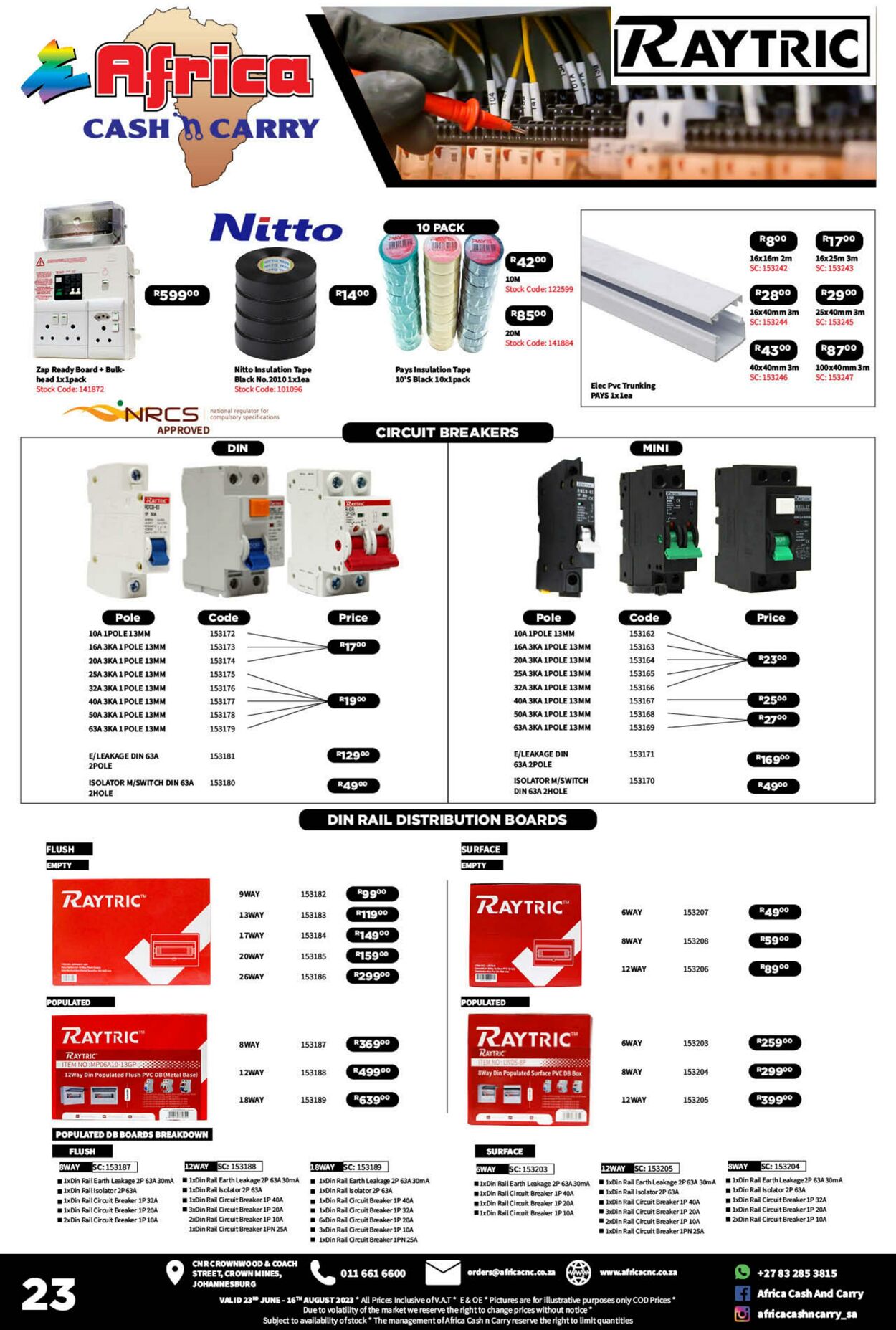 Special Africa Cash&Carry 23.06.2023 - 16.08.2023