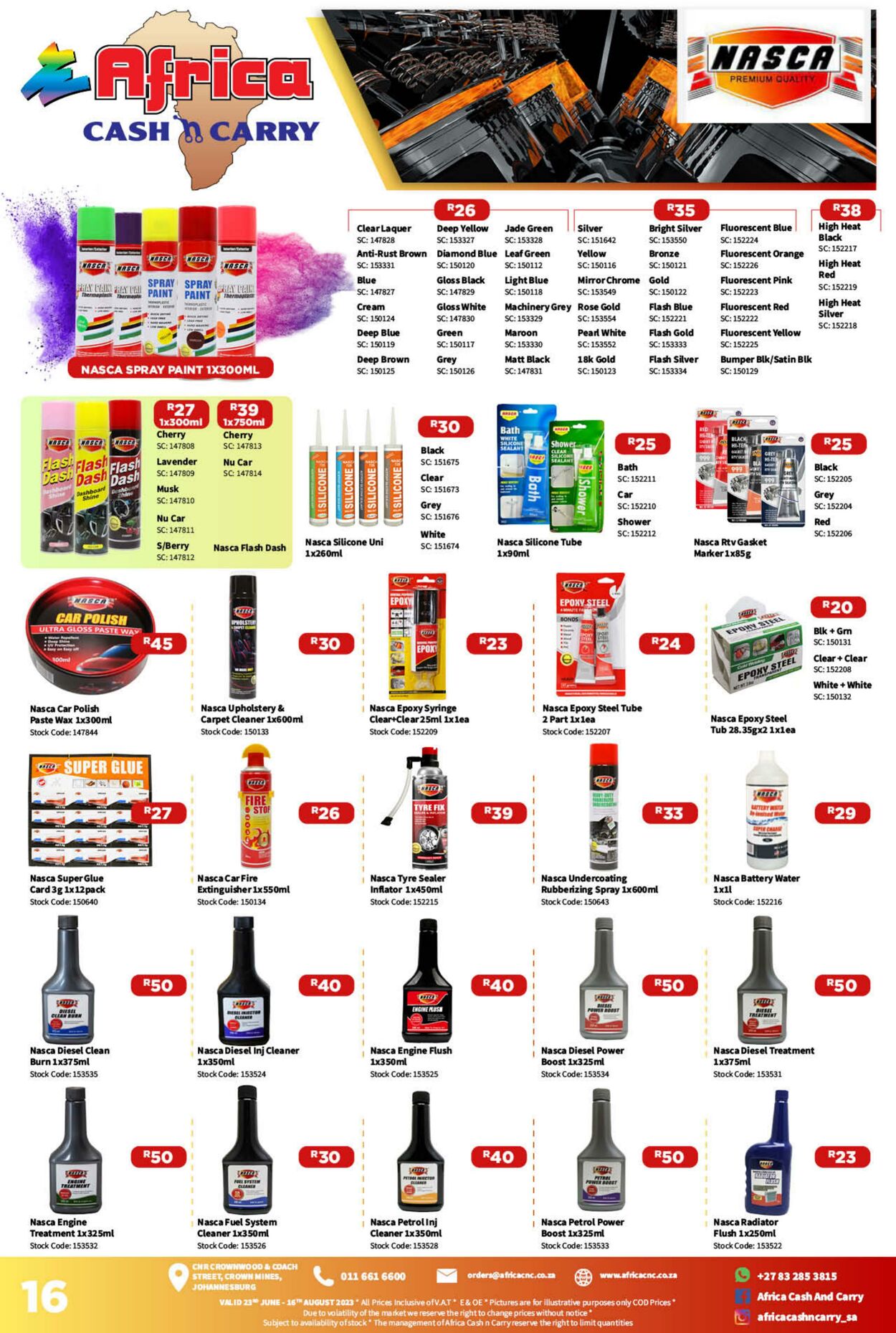 Special Africa Cash&Carry 23.06.2023 - 16.08.2023