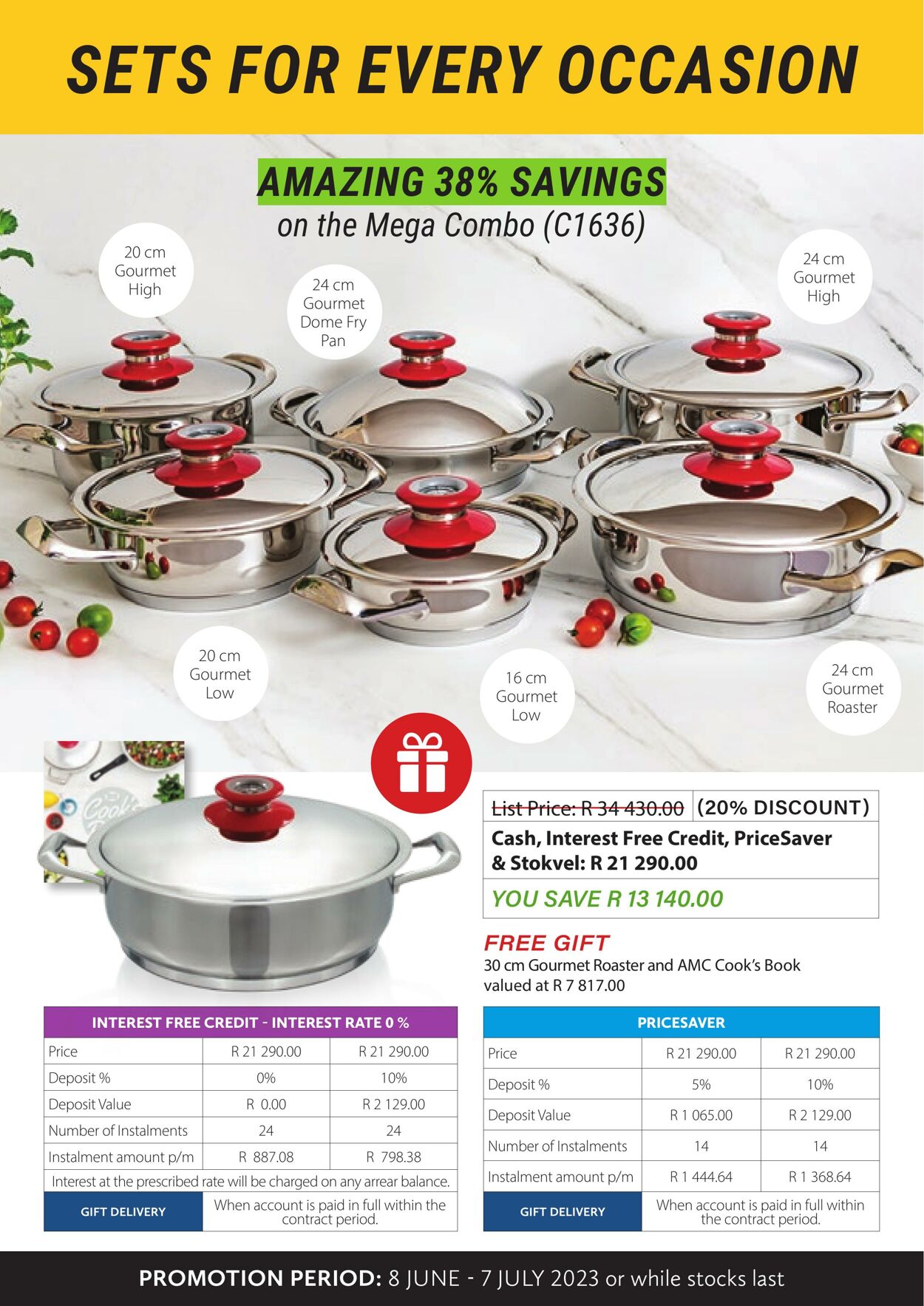 Special AMC Cookware 01.07.2023 - 31.07.2023