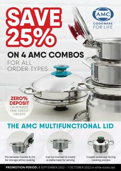 Special AMC Cookware 08.12.2022 - 07.01.2023