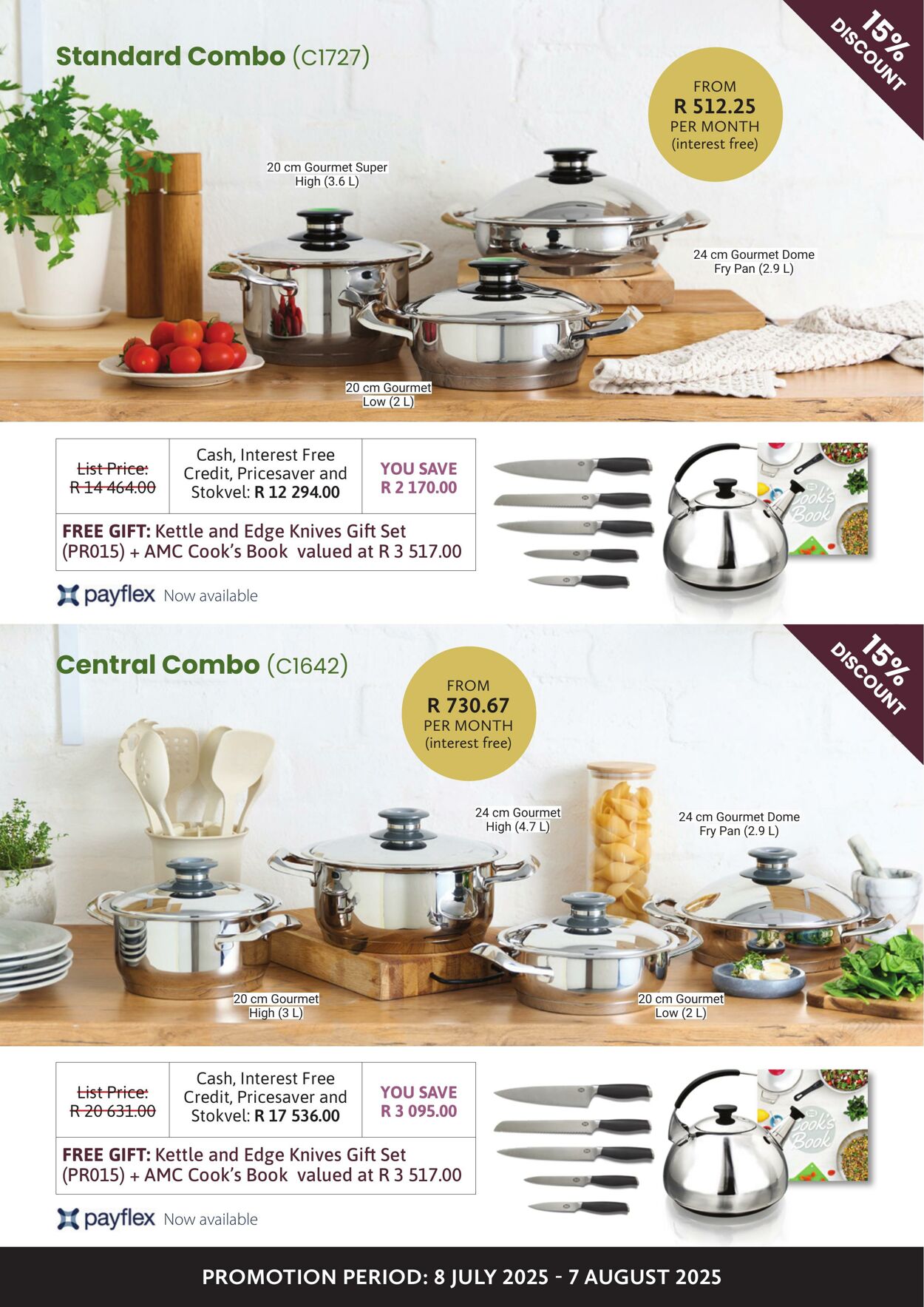 Special AMC Cookware 01.07.2025 - 31.07.2025