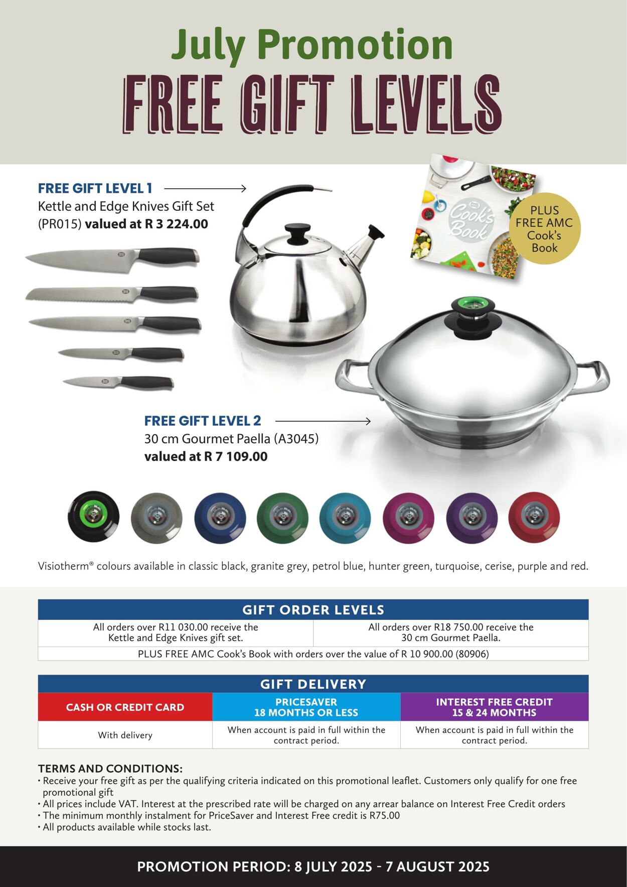 Special AMC Cookware 01.07.2025 - 31.07.2025