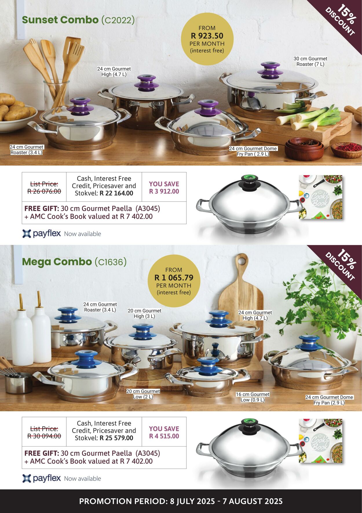 Special AMC Cookware 01.07.2025 - 31.07.2025