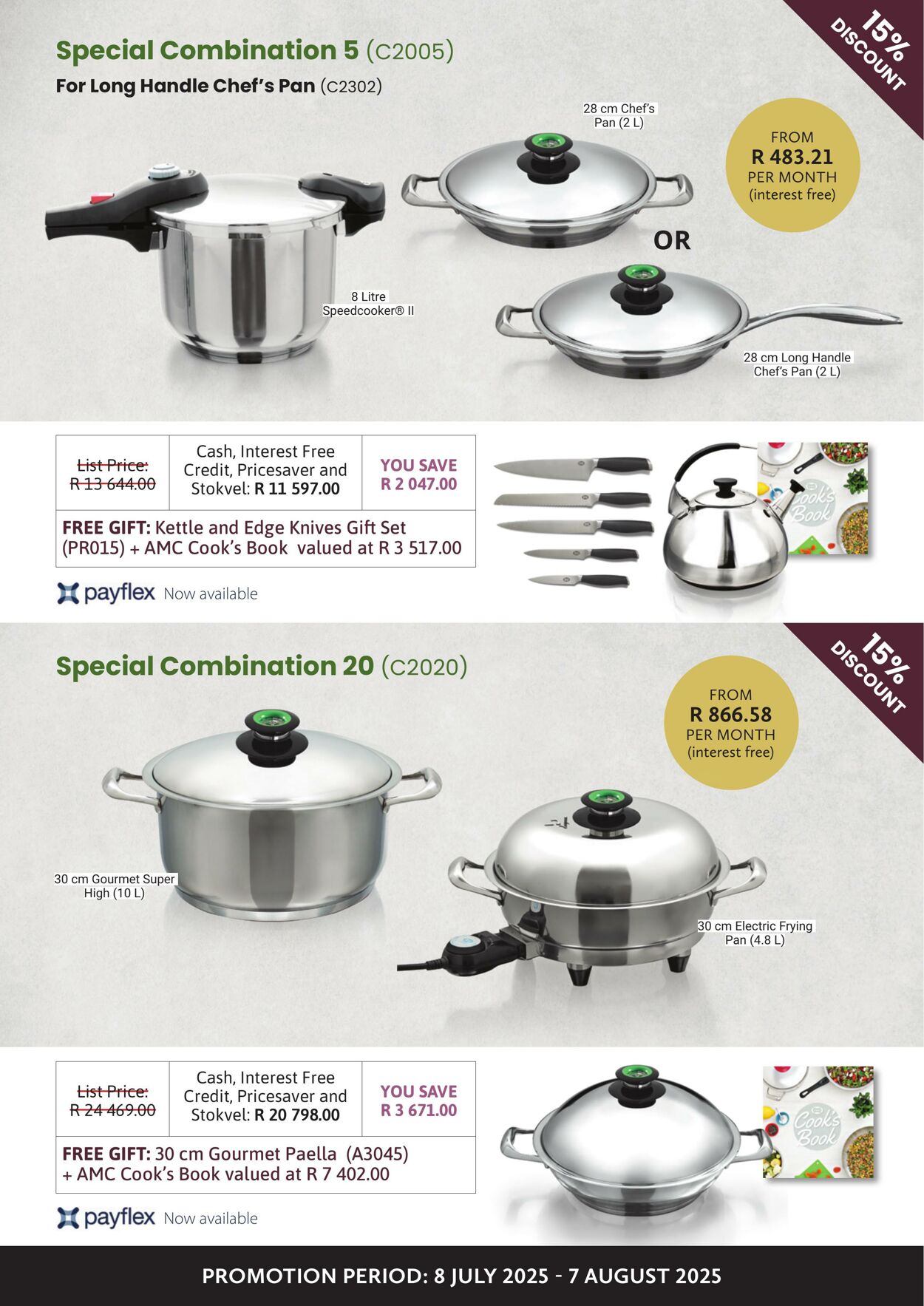 Special AMC Cookware 01.07.2025 - 31.07.2025