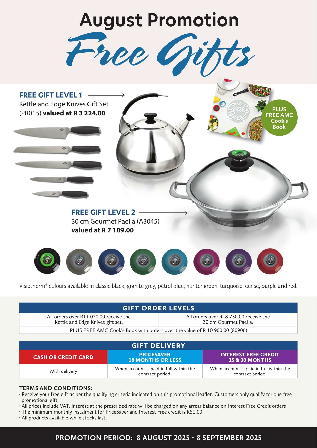 Special AMC Cookware 08.08.2025 - 08.09.2025