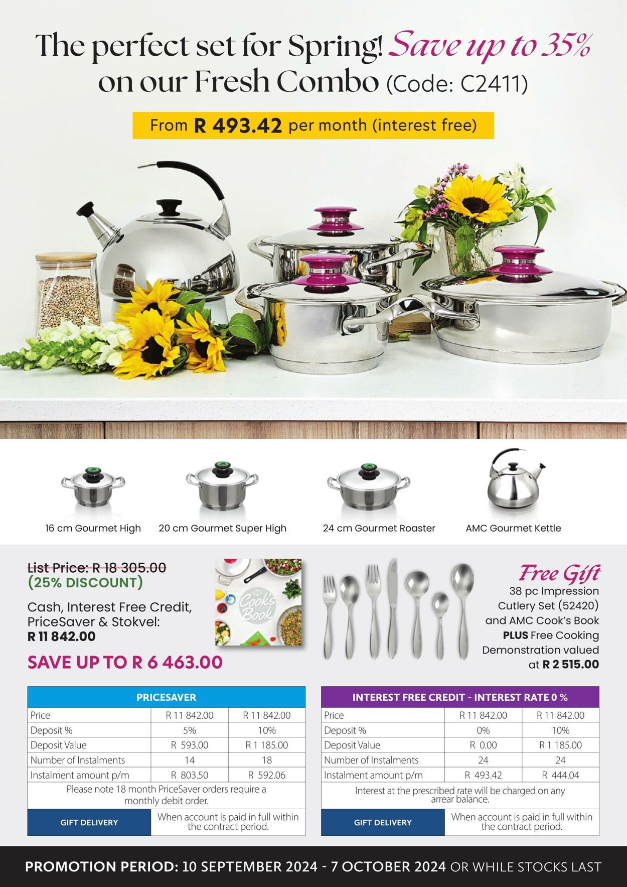 Special AMC Cookware 01.09.2024 - 30.09.2024