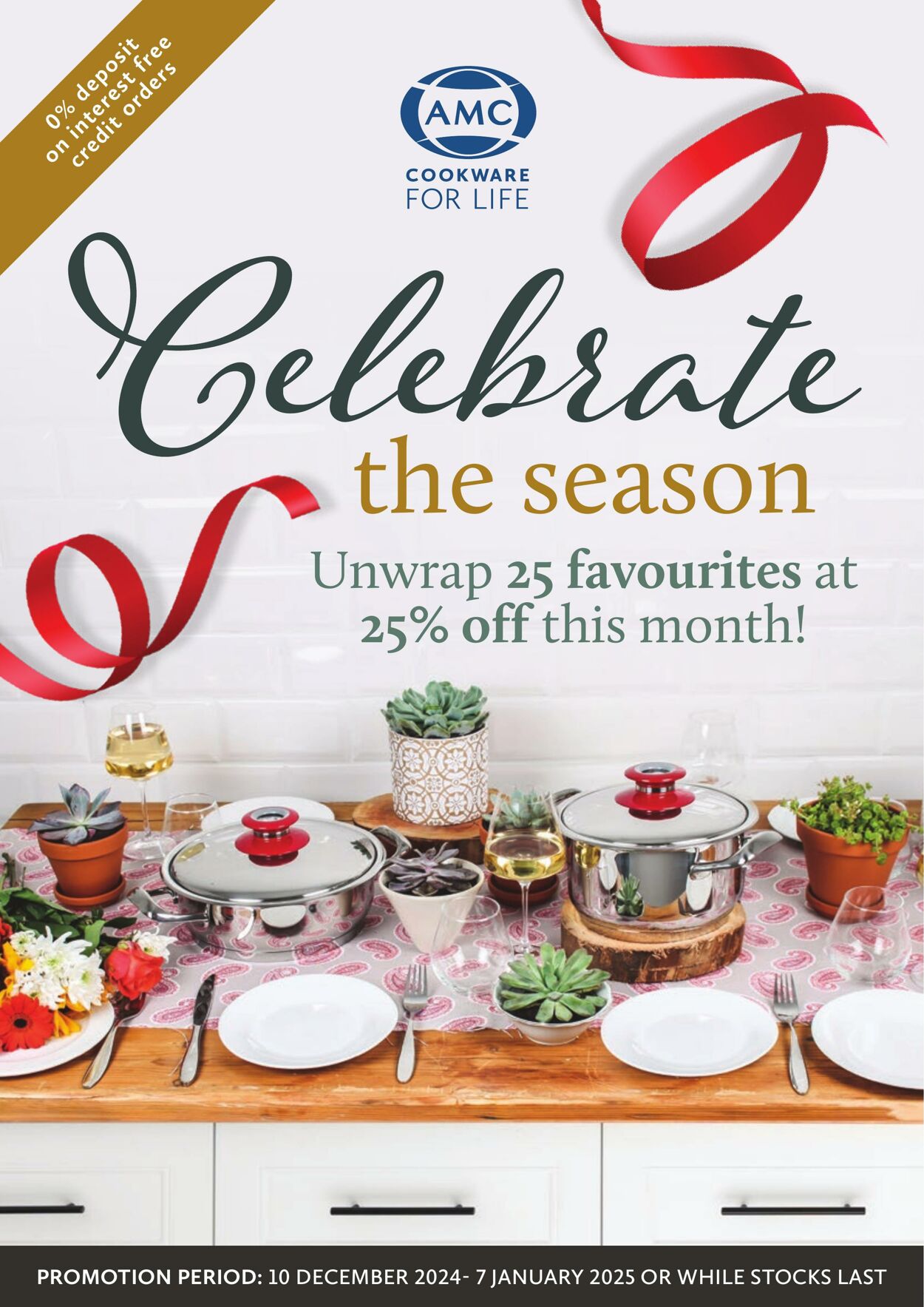 AMC Cookware Promotional specials