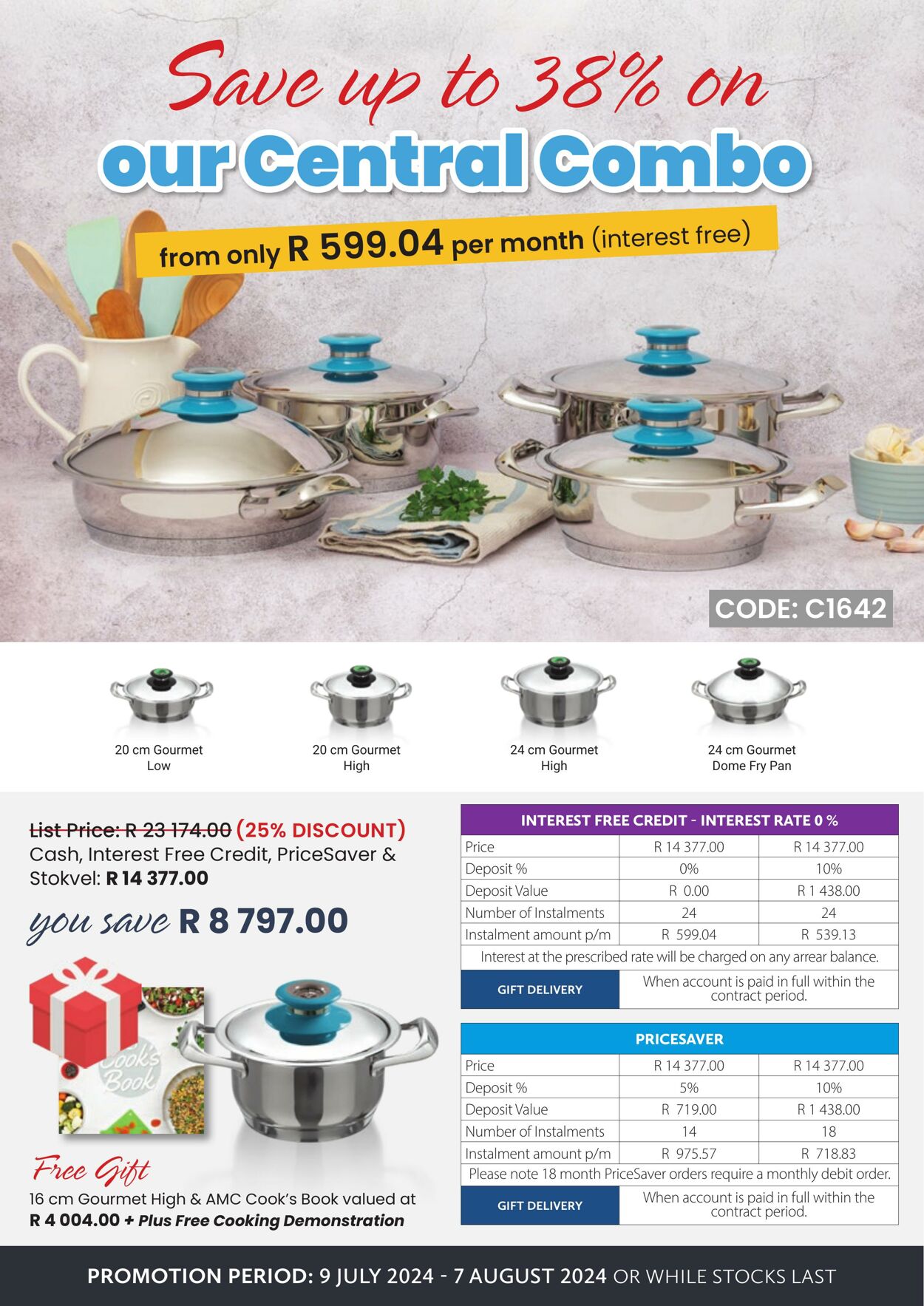 Special AMC Cookware 09.07.2024 - 07.08.2024