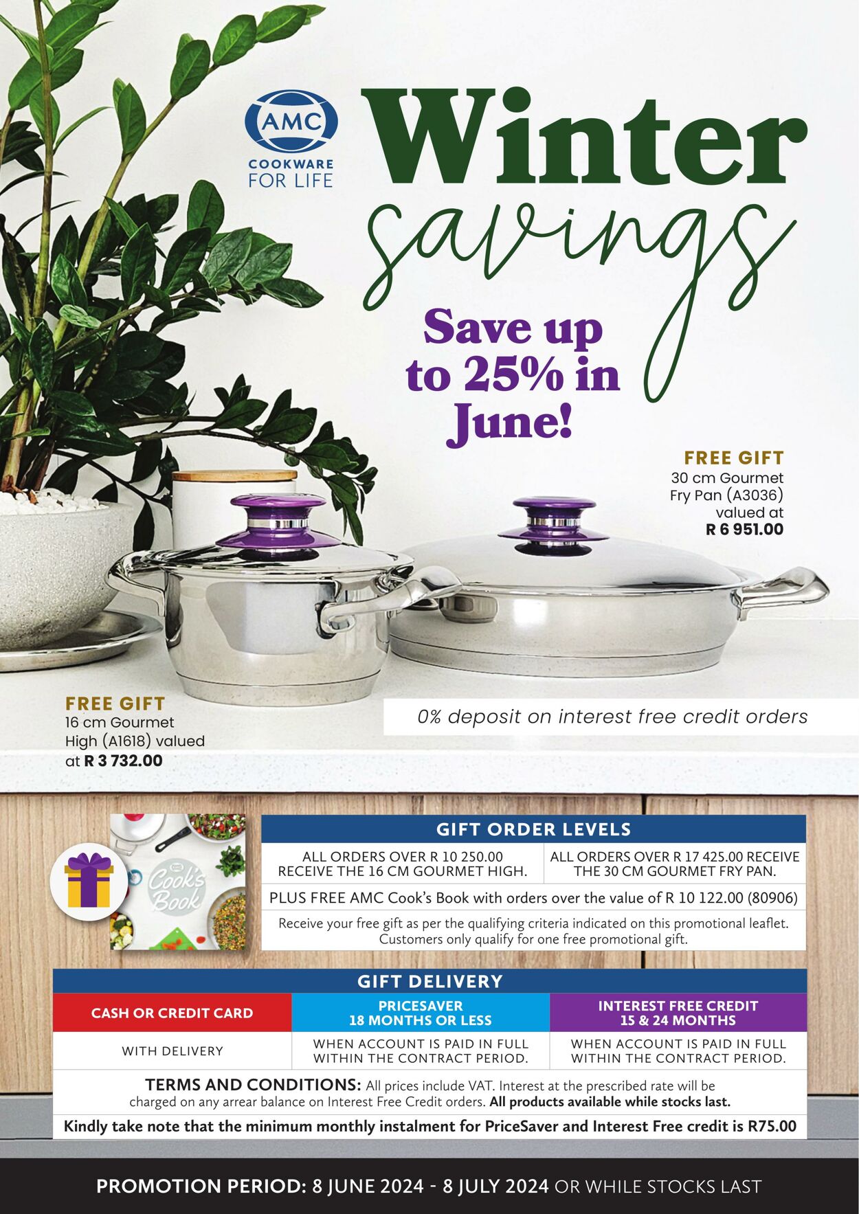 AMC Cookware Promotional specials