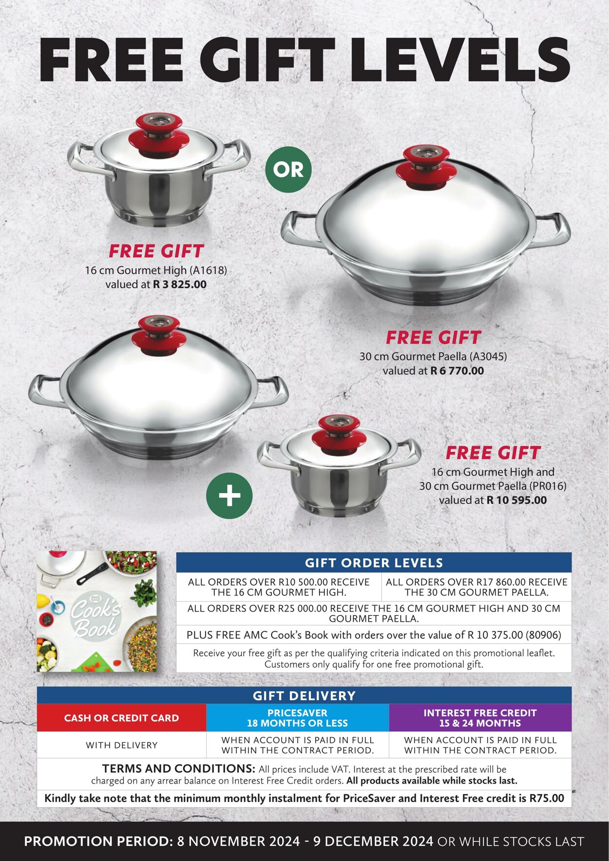 Special AMC Cookware 09.11.2024 - 09.12.2024