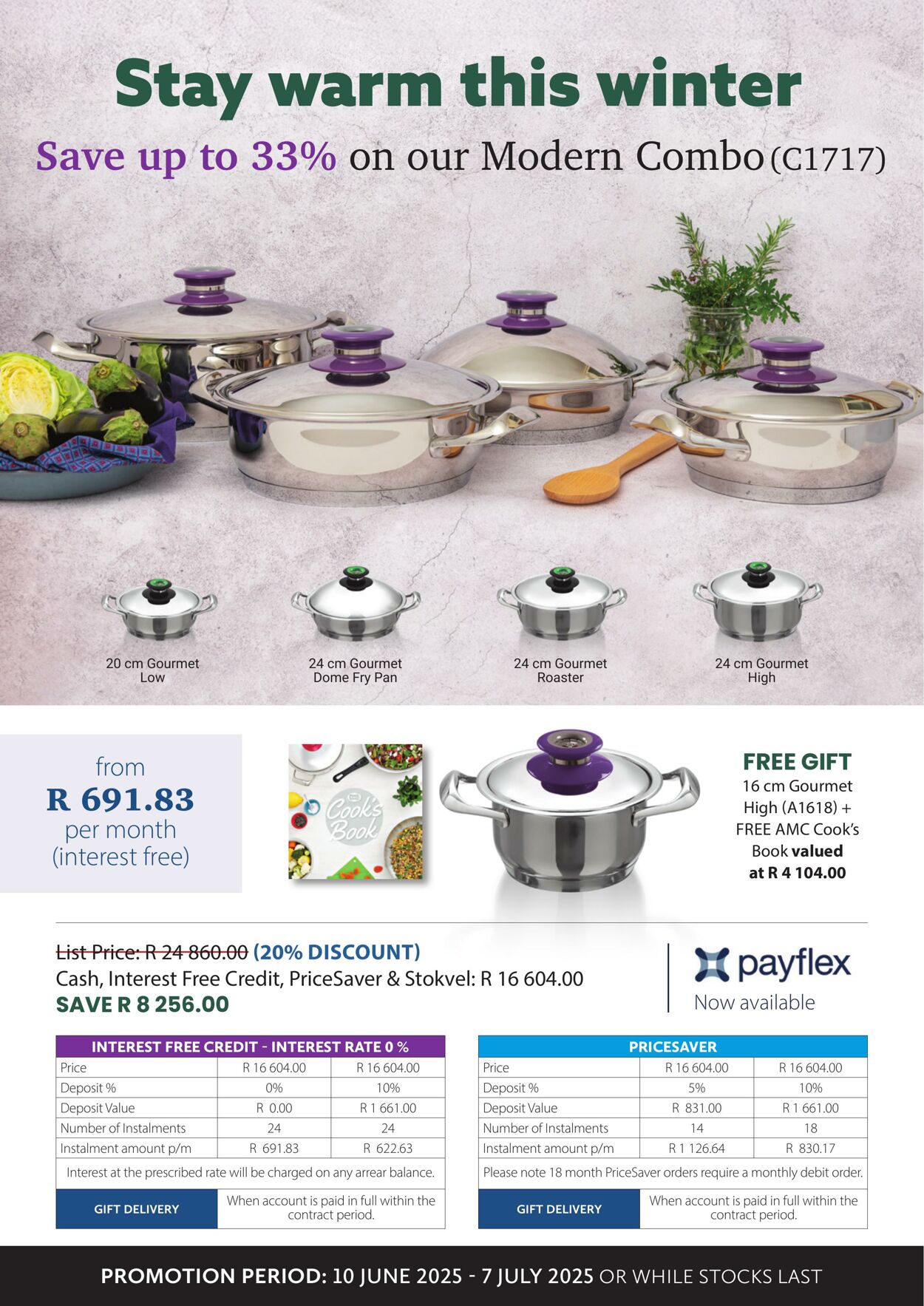 Special AMC Cookware 01.06.2025 - 30.06.2025