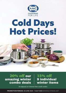 Special AMC Cookware 01.06.2025 - 30.06.2025