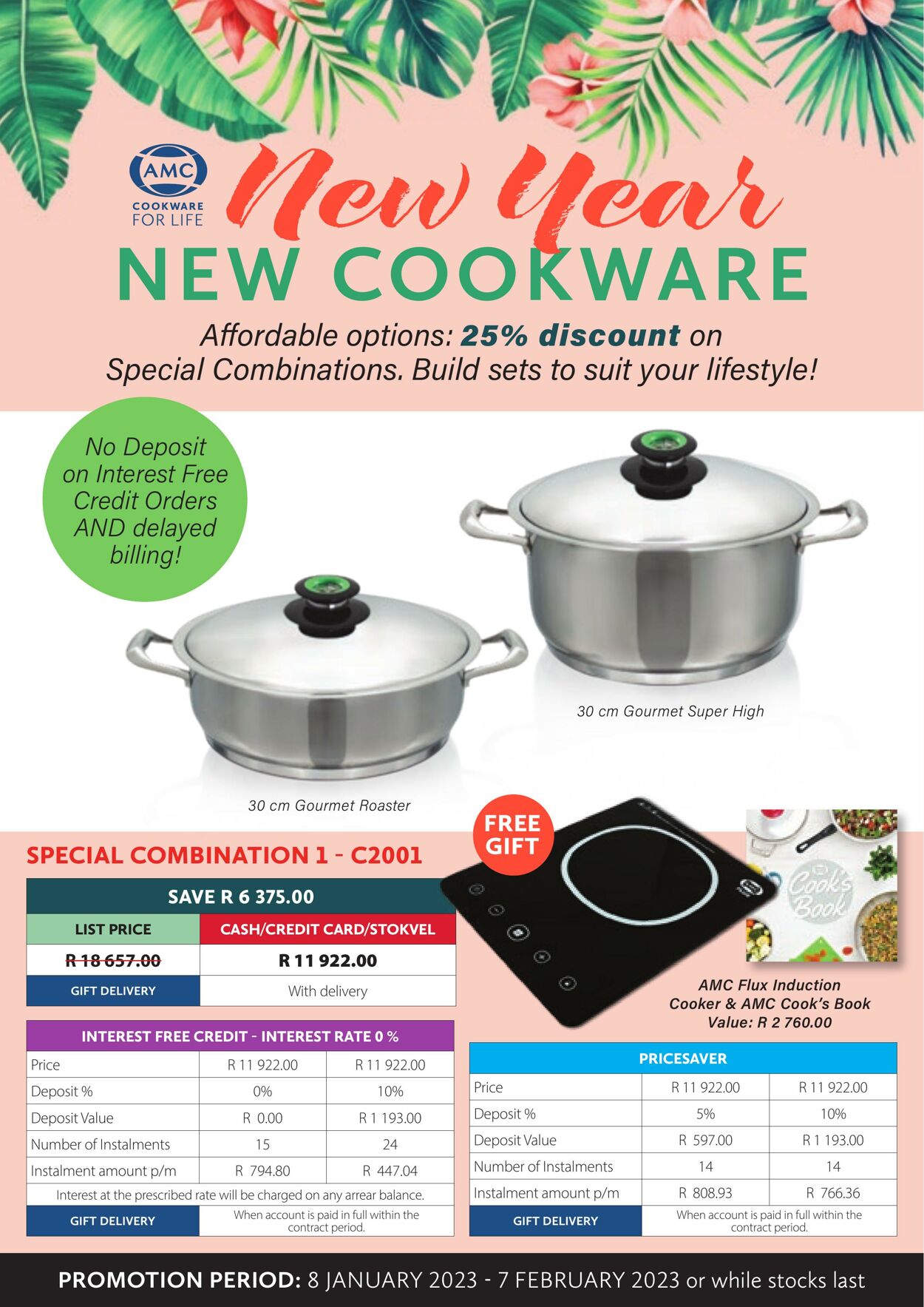 Special AMC Cookware 08.01.2023 - 07.02.2023