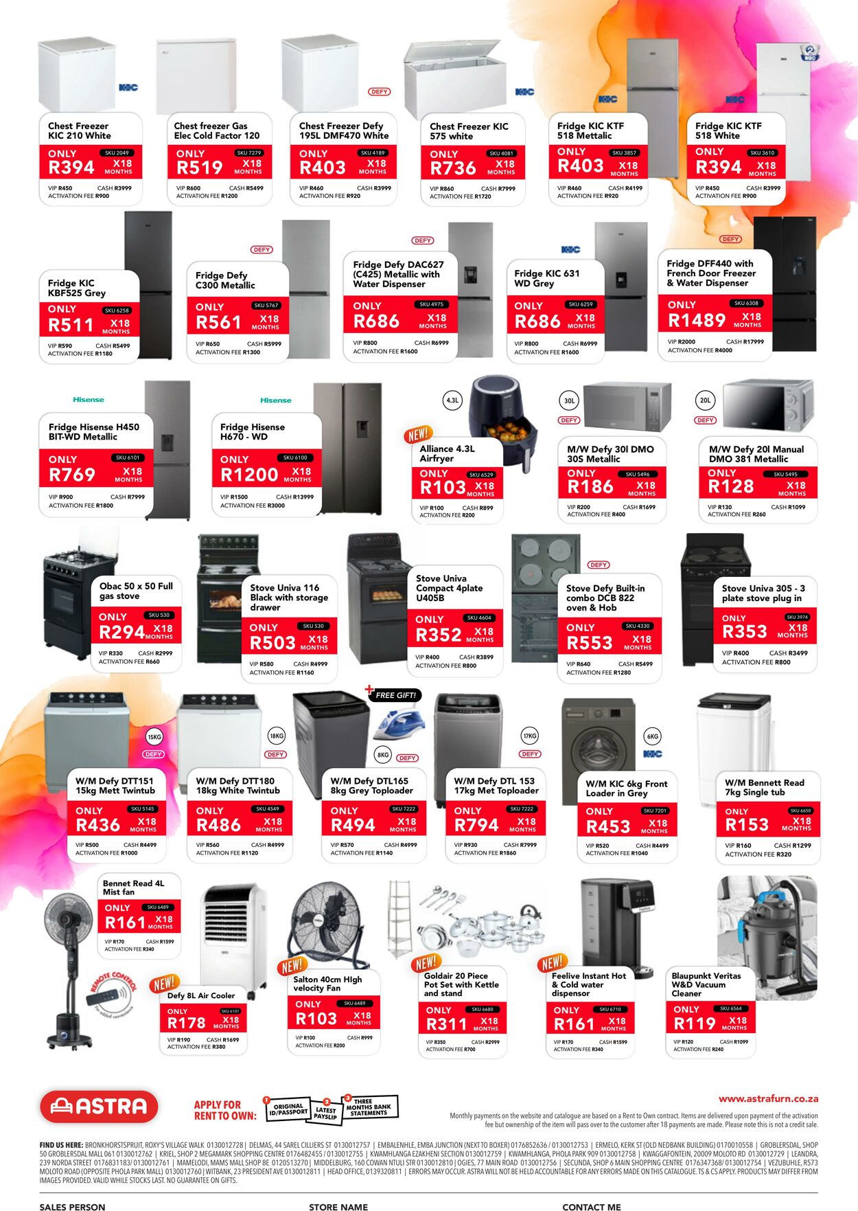 Special Astra Furnishers 01.12.2025 - 28.02.2026