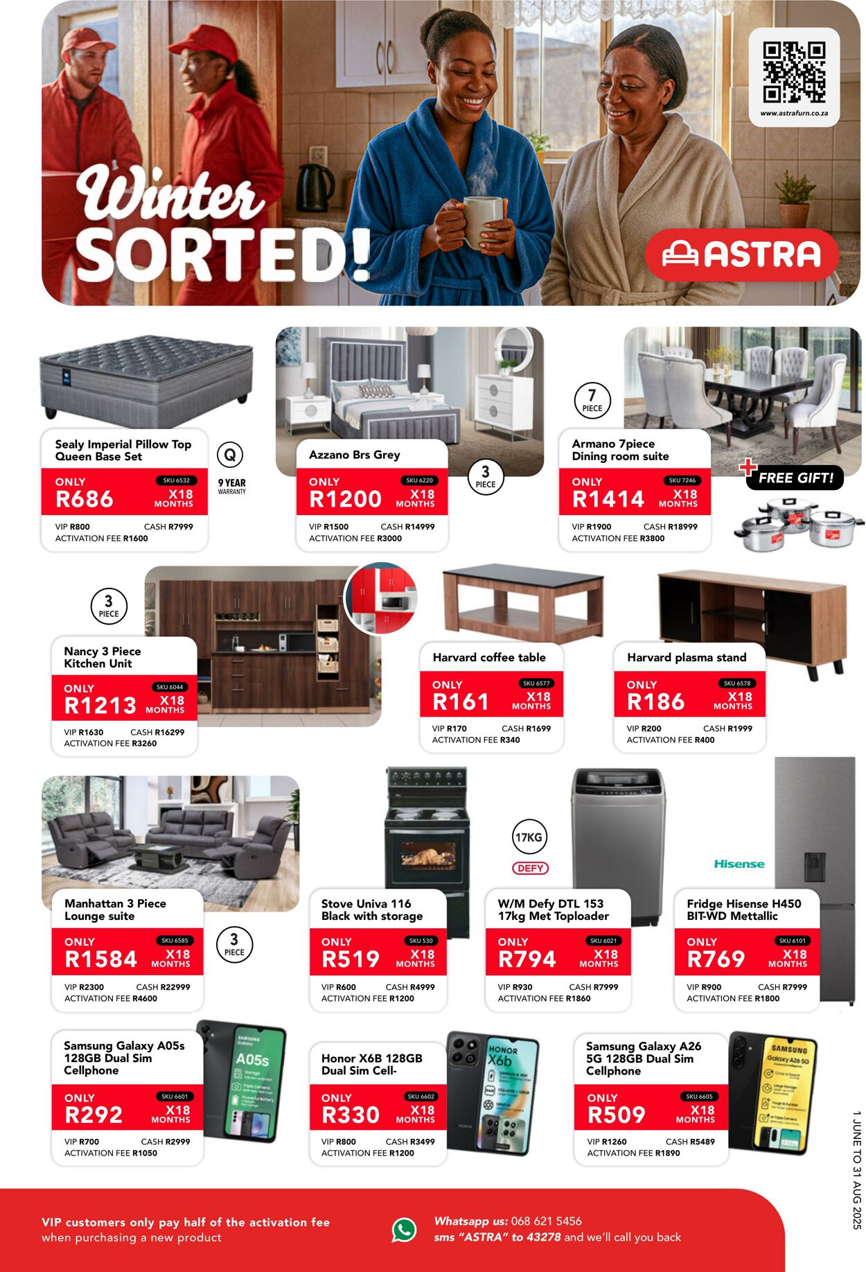 Special Astra Furnishers 01.06.2025 - 31.08.2025