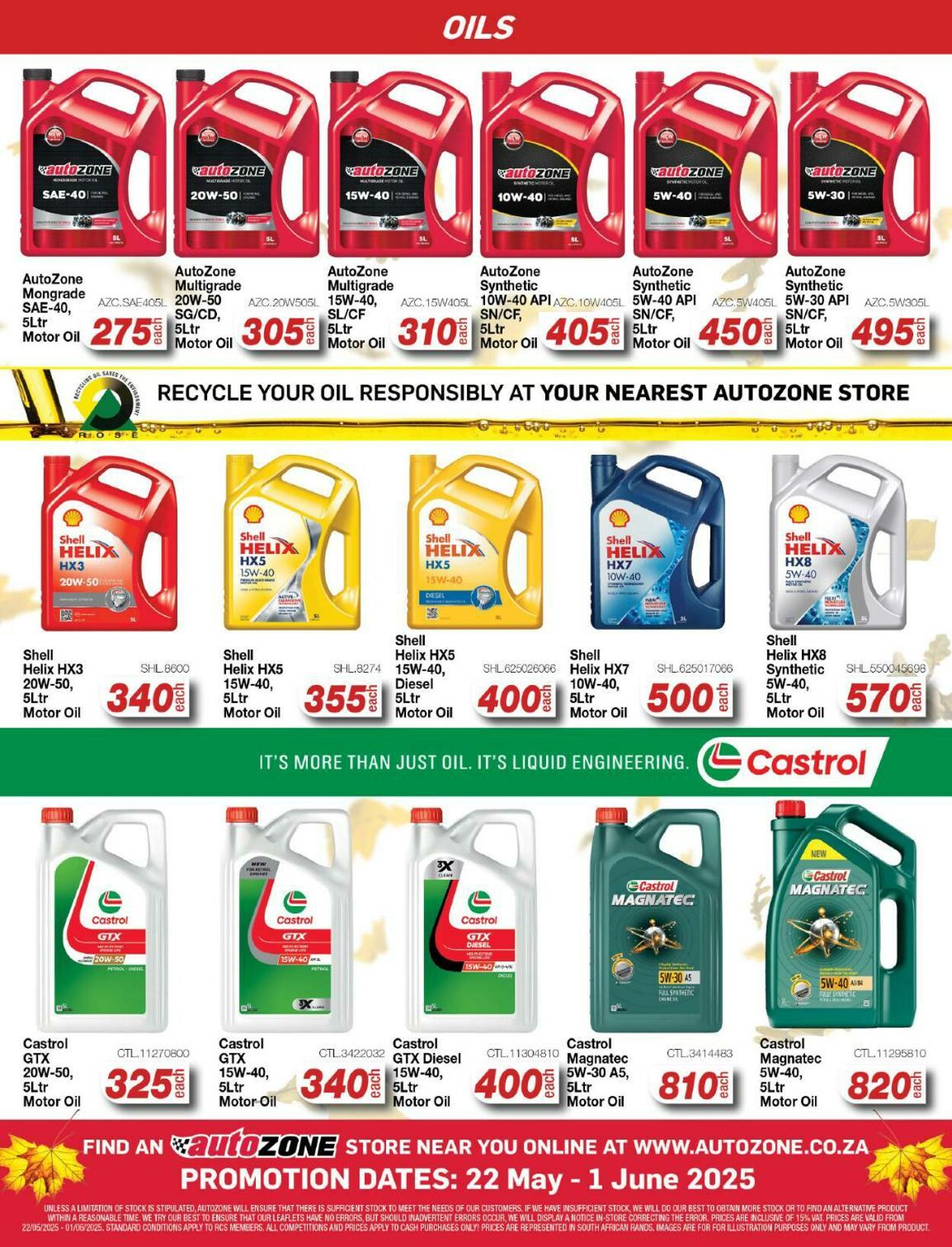 Special Autozone 22.05.2025 - 01.06.2025