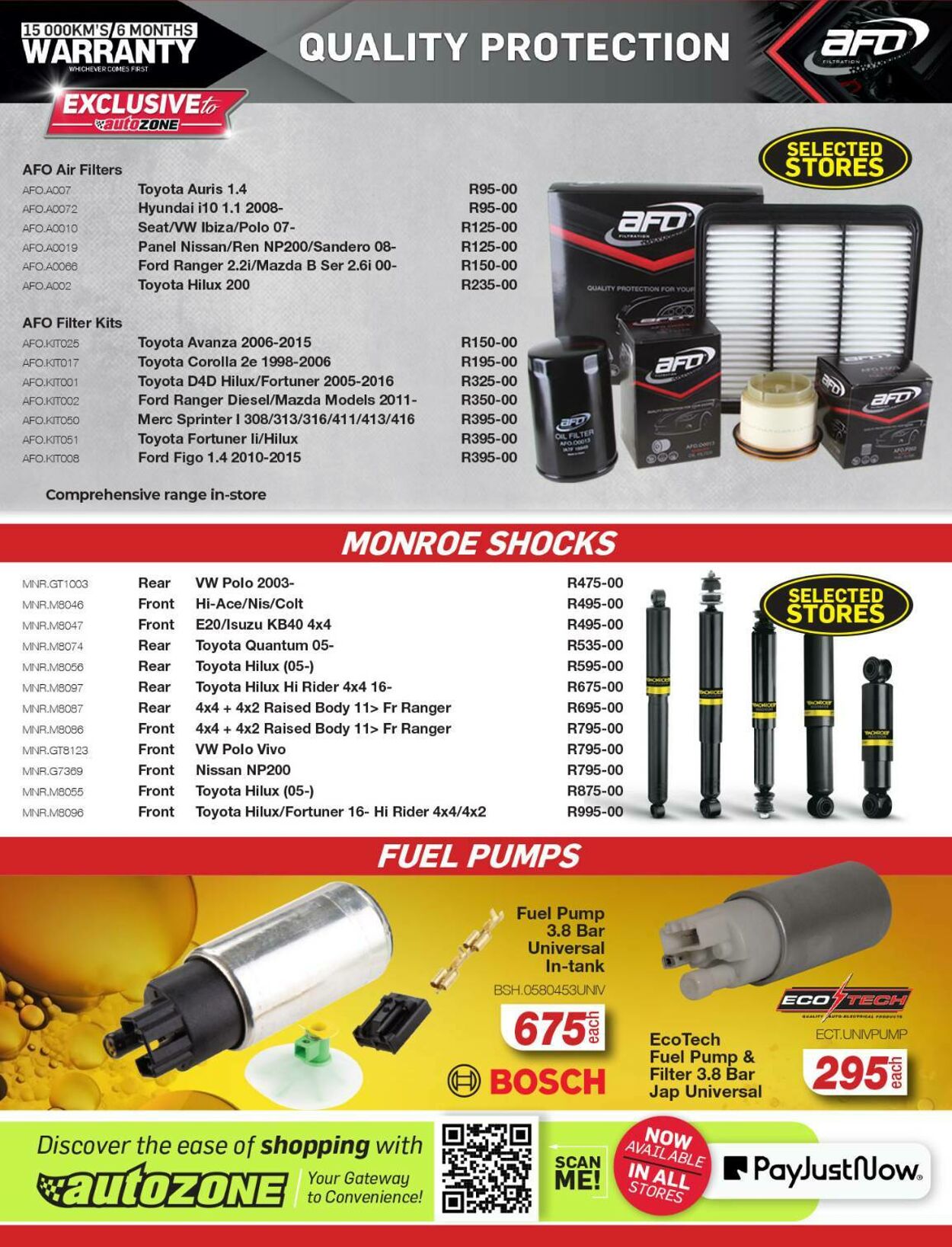 Special Autozone 22.09.2025 - 05.10.2025