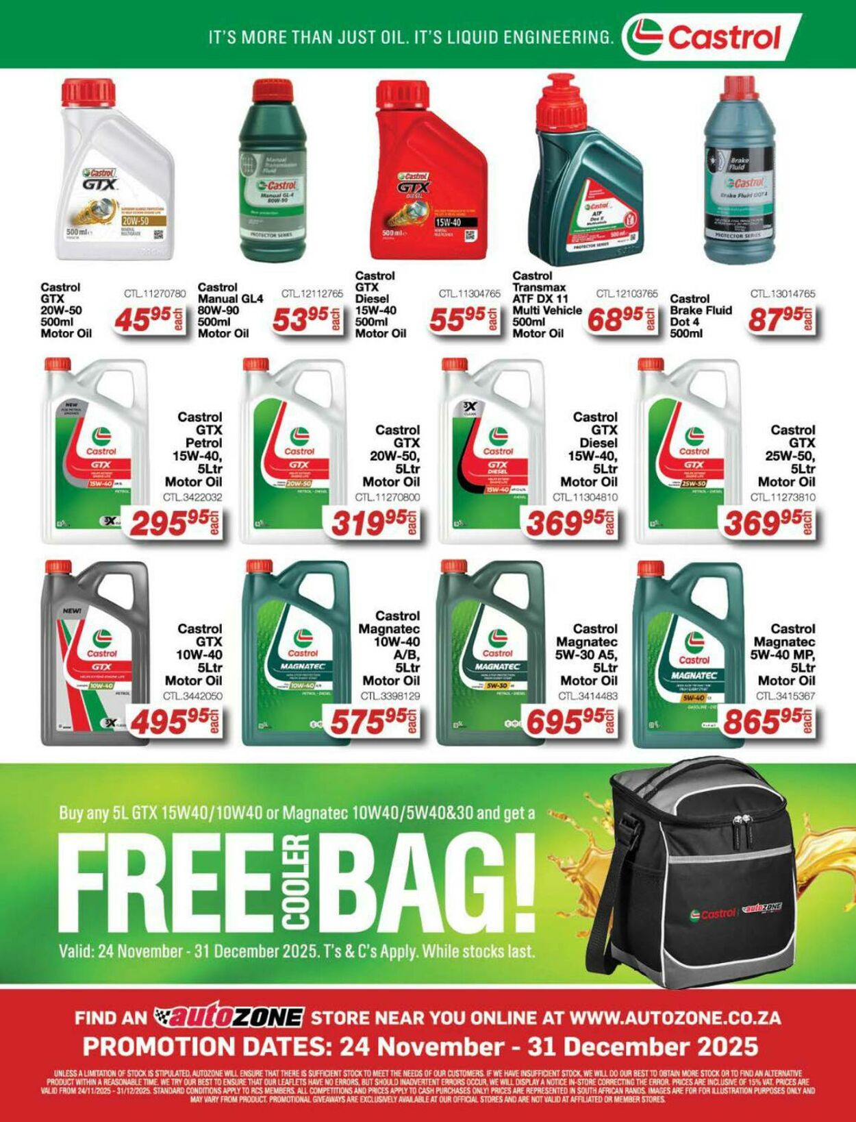 Special Autozone 24.11.2025 - 31.12.2025
