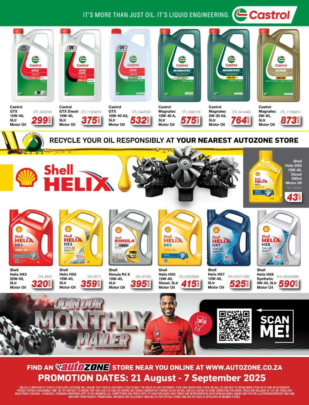 Special Autozone 21.08.2025 - 07.09.2025