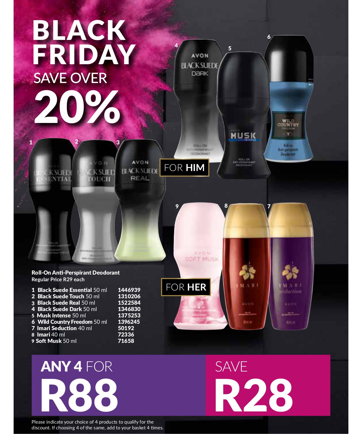 Special Avon 25.11.2024 - 28.11.2024