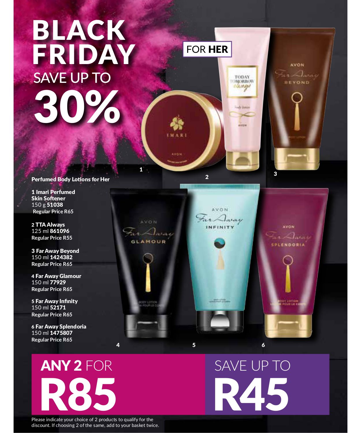 Special Avon 25.11.2024 - 28.11.2024