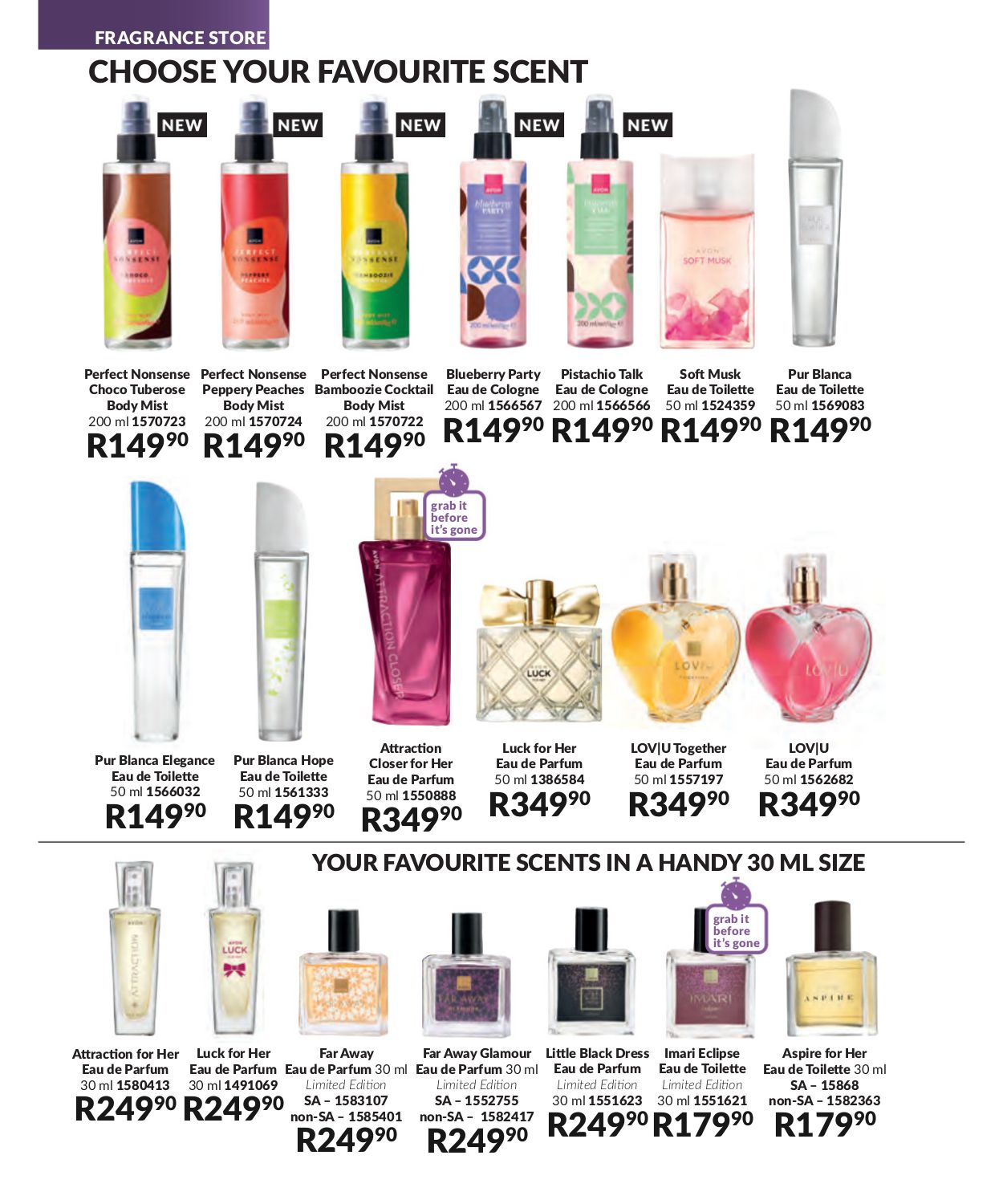 Special Avon 01.10.2025 - 31.10.2025
