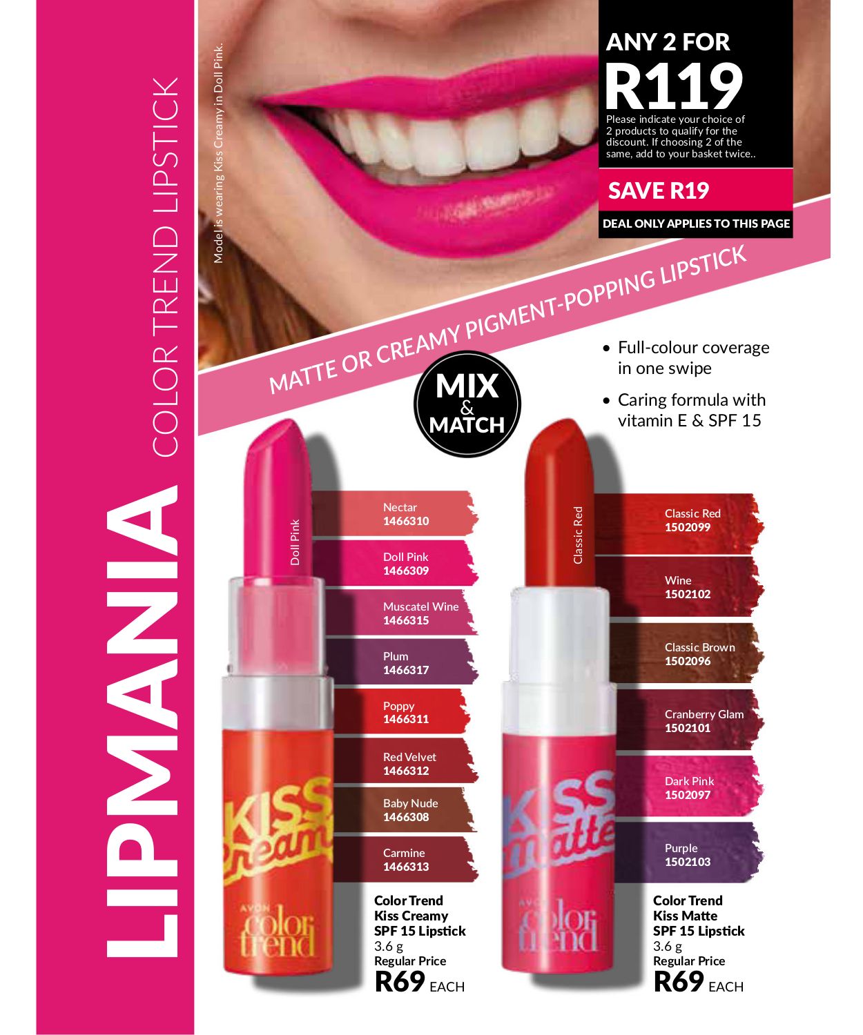 Special Avon 01.07.2025 - 31.07.2025