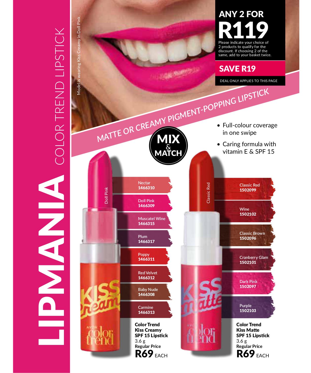 Special Avon 01.07.2025 - 31.07.2025