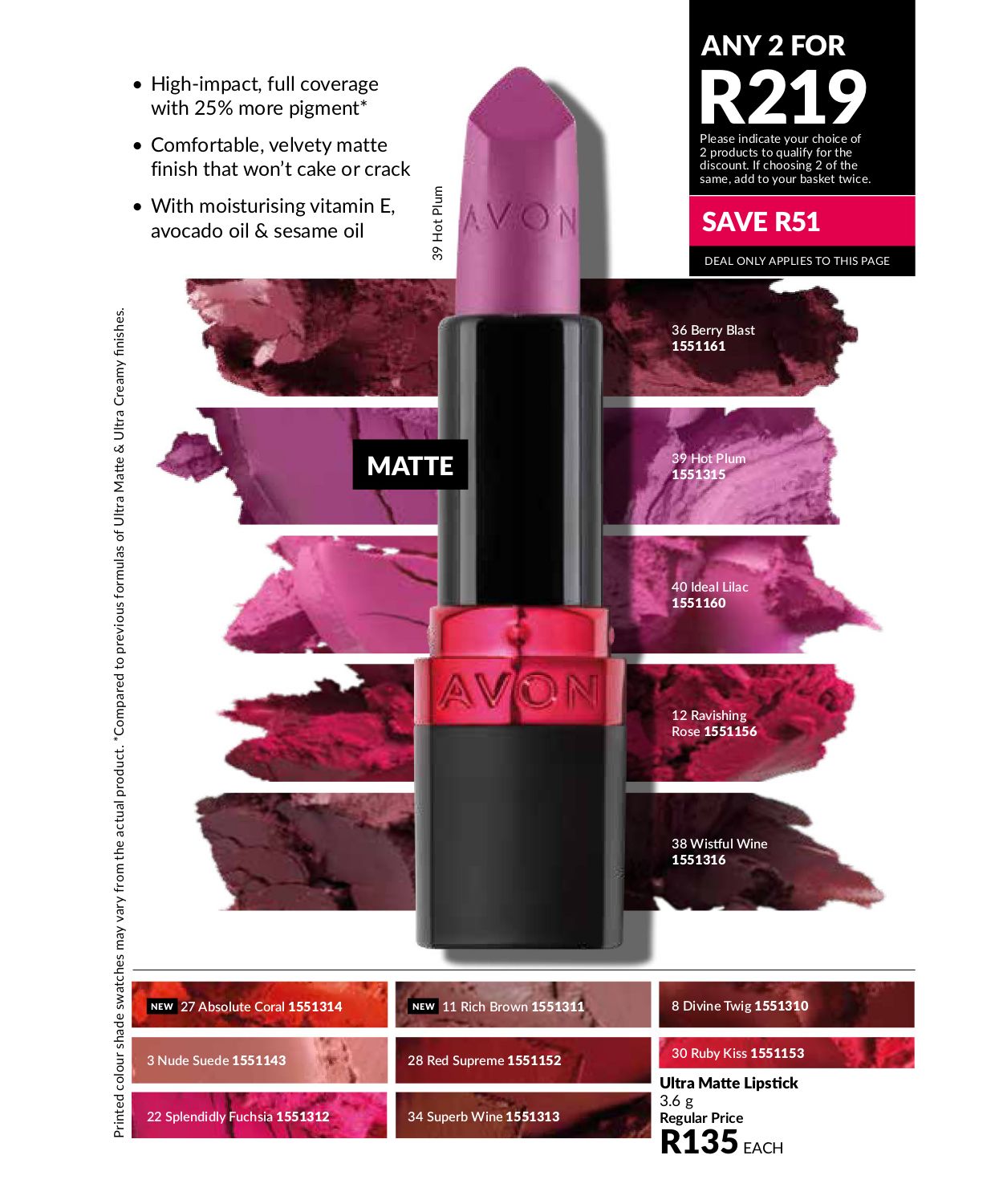 Special Avon 01.07.2025 - 31.07.2025