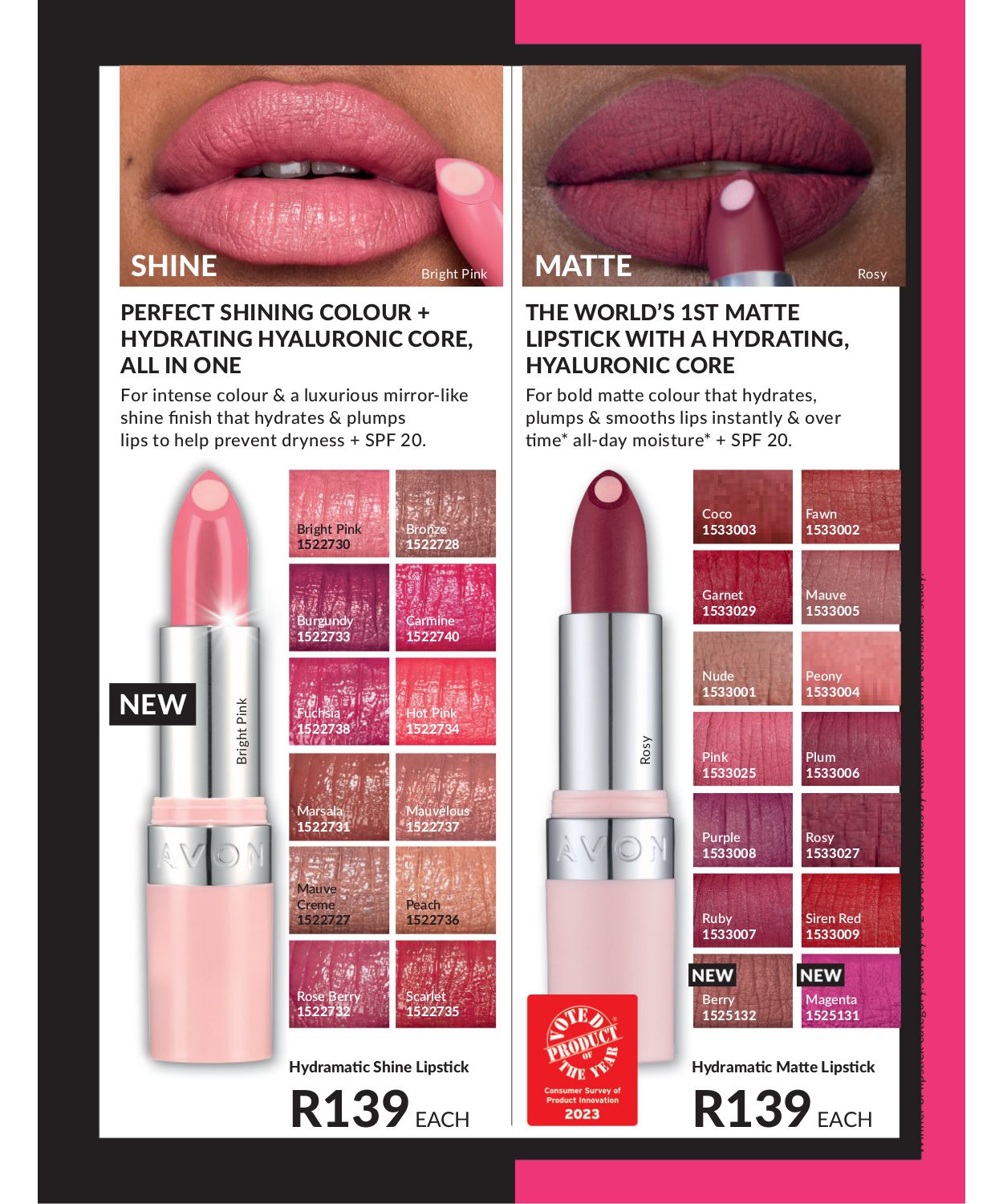 Special Avon 01.08.2024 - 31.08.2024