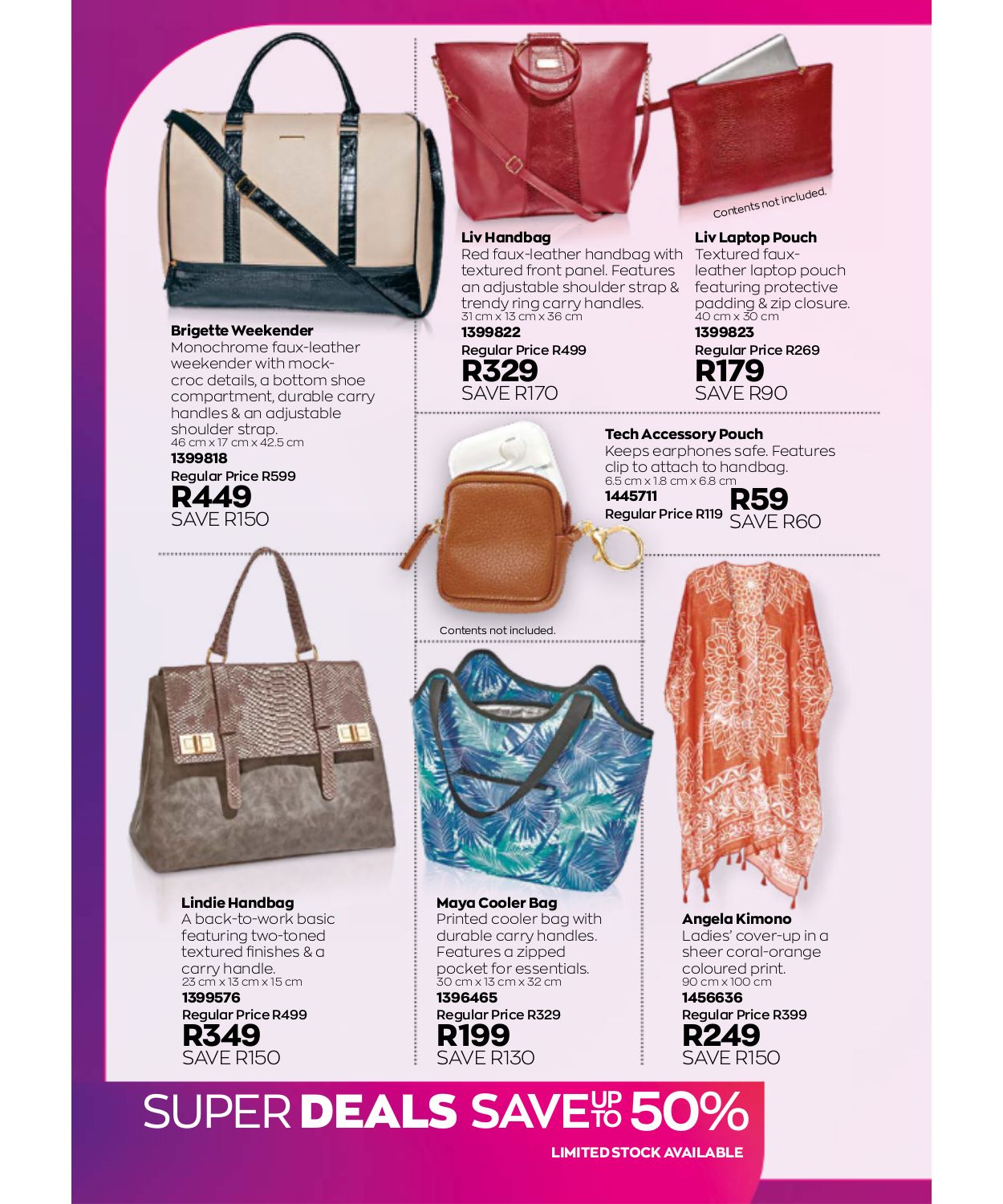 Avon 2025 catalogue bags