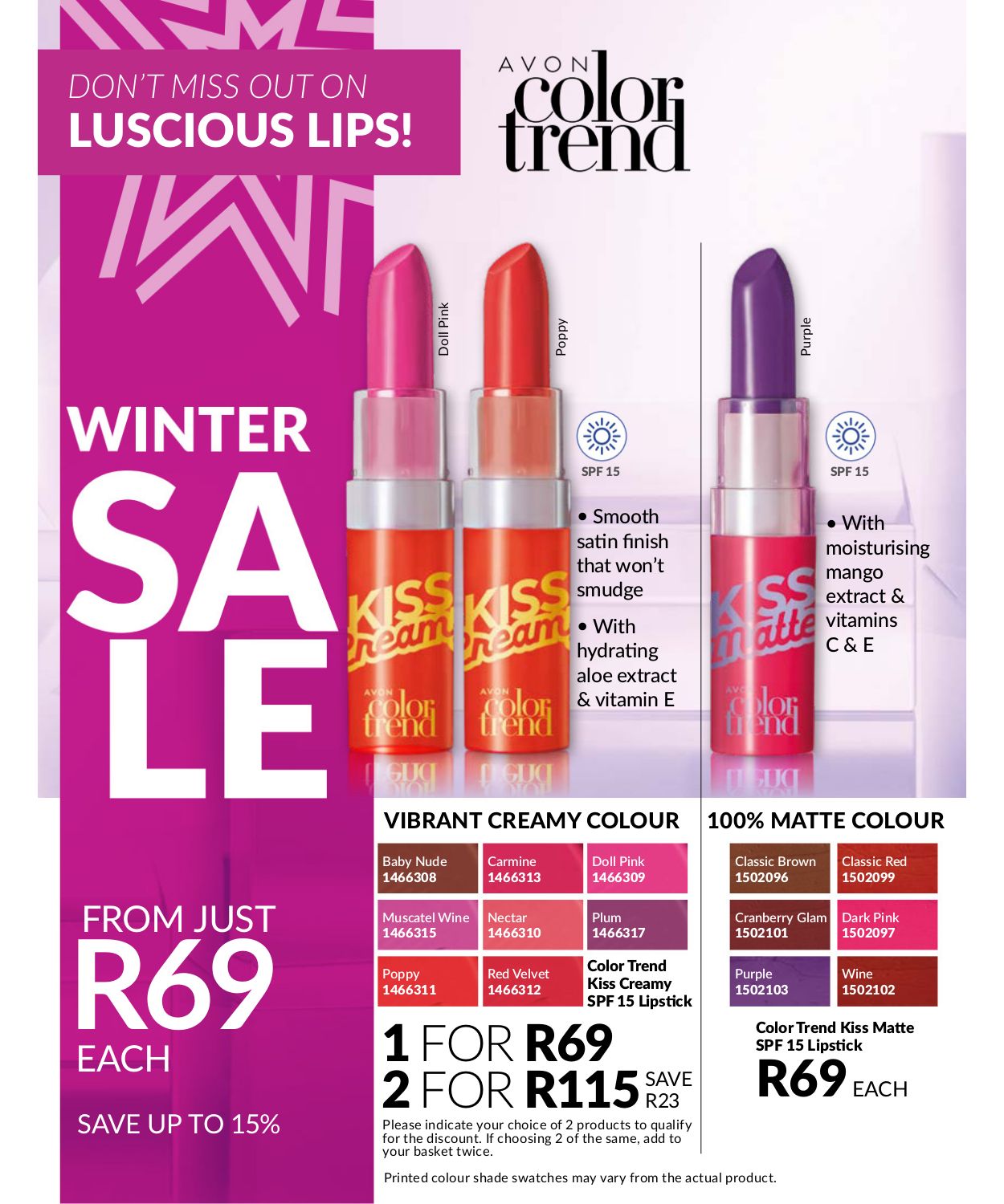 Special Avon 01.06.2024 - 30.06.2024