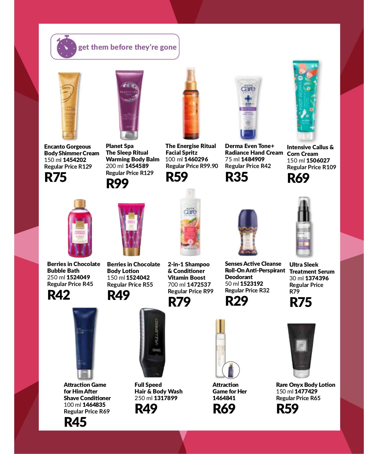 Special Avon 24.07.2024 - 31.07.2024