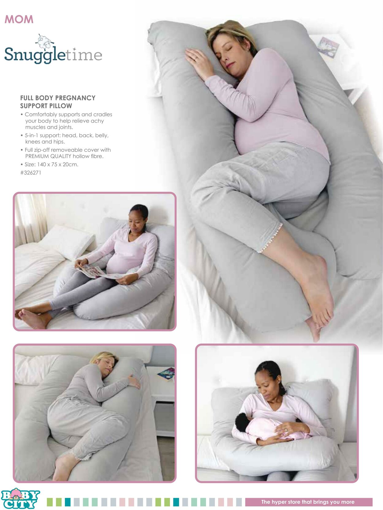 Baby city 2025 pregnancy pillow