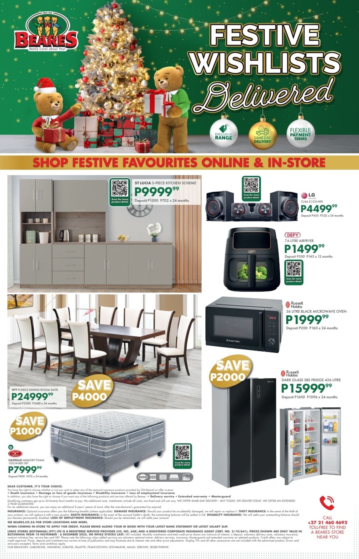 Special Beares 10.11.2025 - 06.12.2025