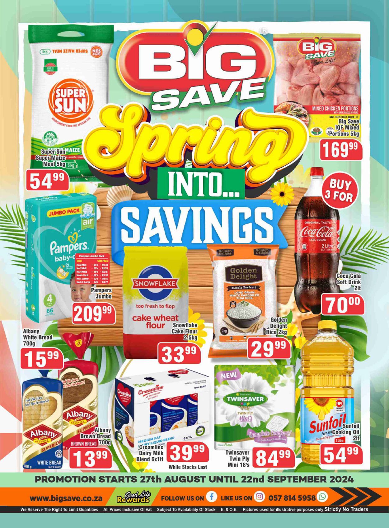 Big Save Promotional specials