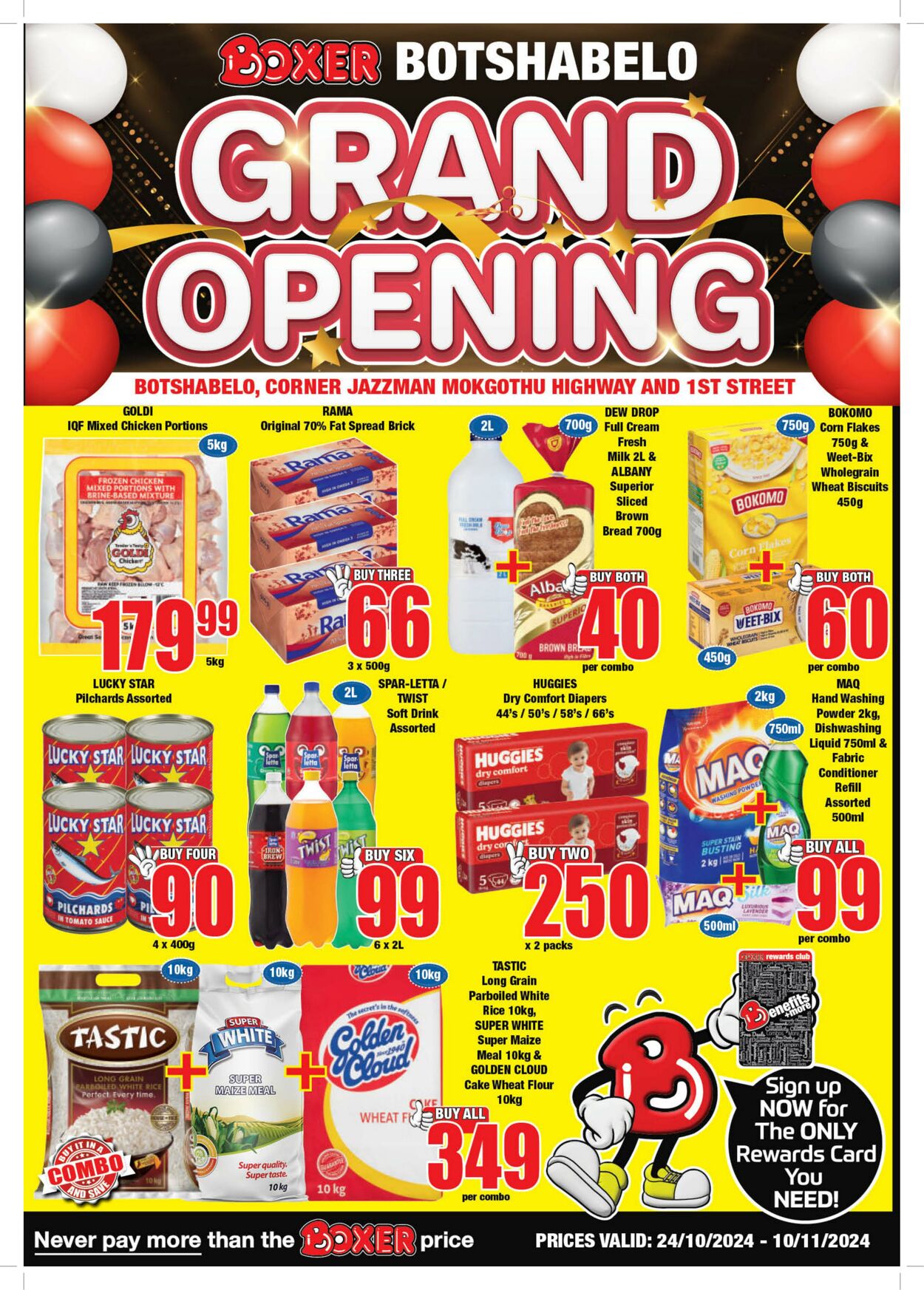 Special Boxer - Botshabelo Grand Opening 24 Oct, 2024 - 10 Nov, 2024