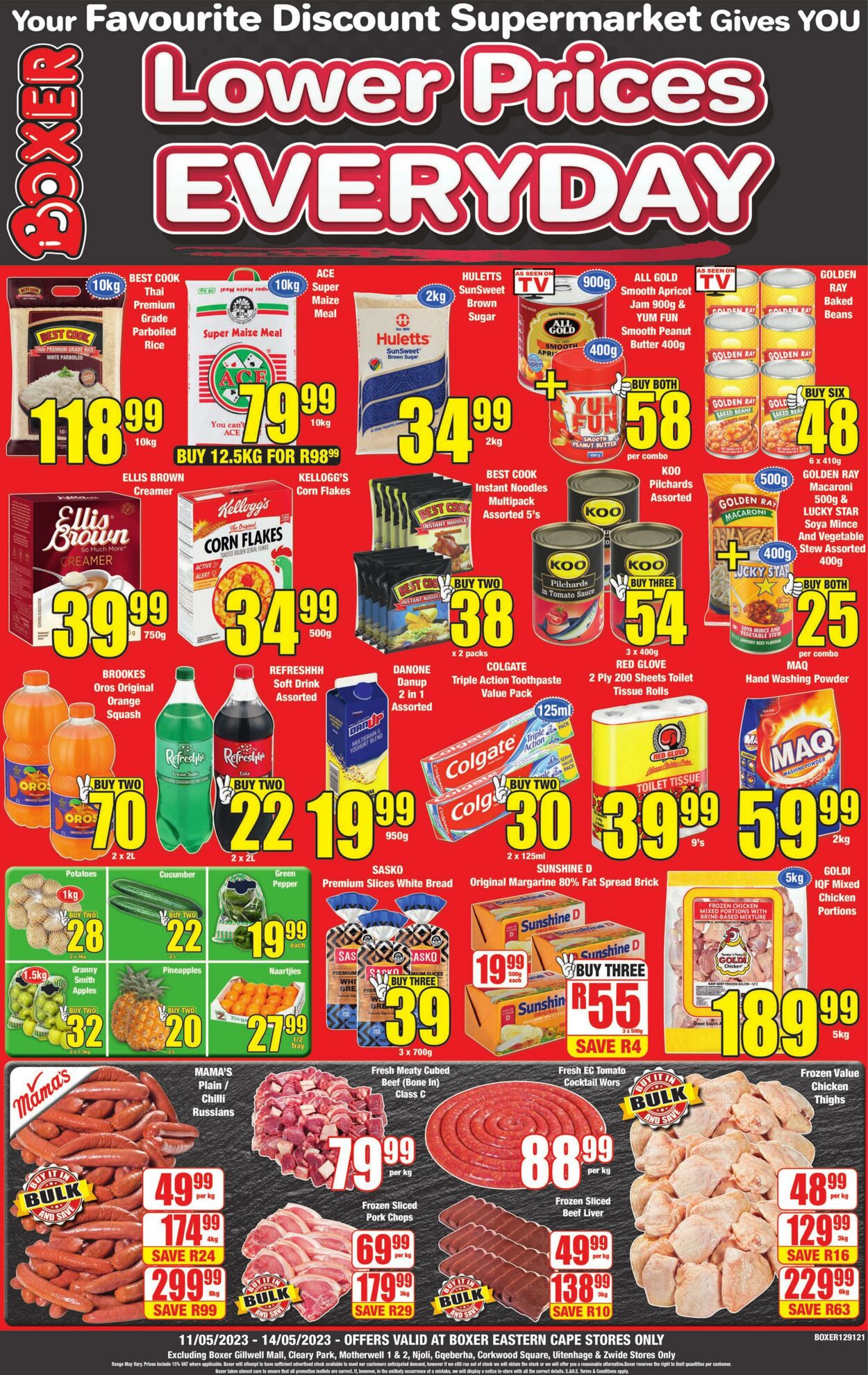 Boxer Promotional Leaflet - ECW Weekly Specials - Valid from 11.05 to ...