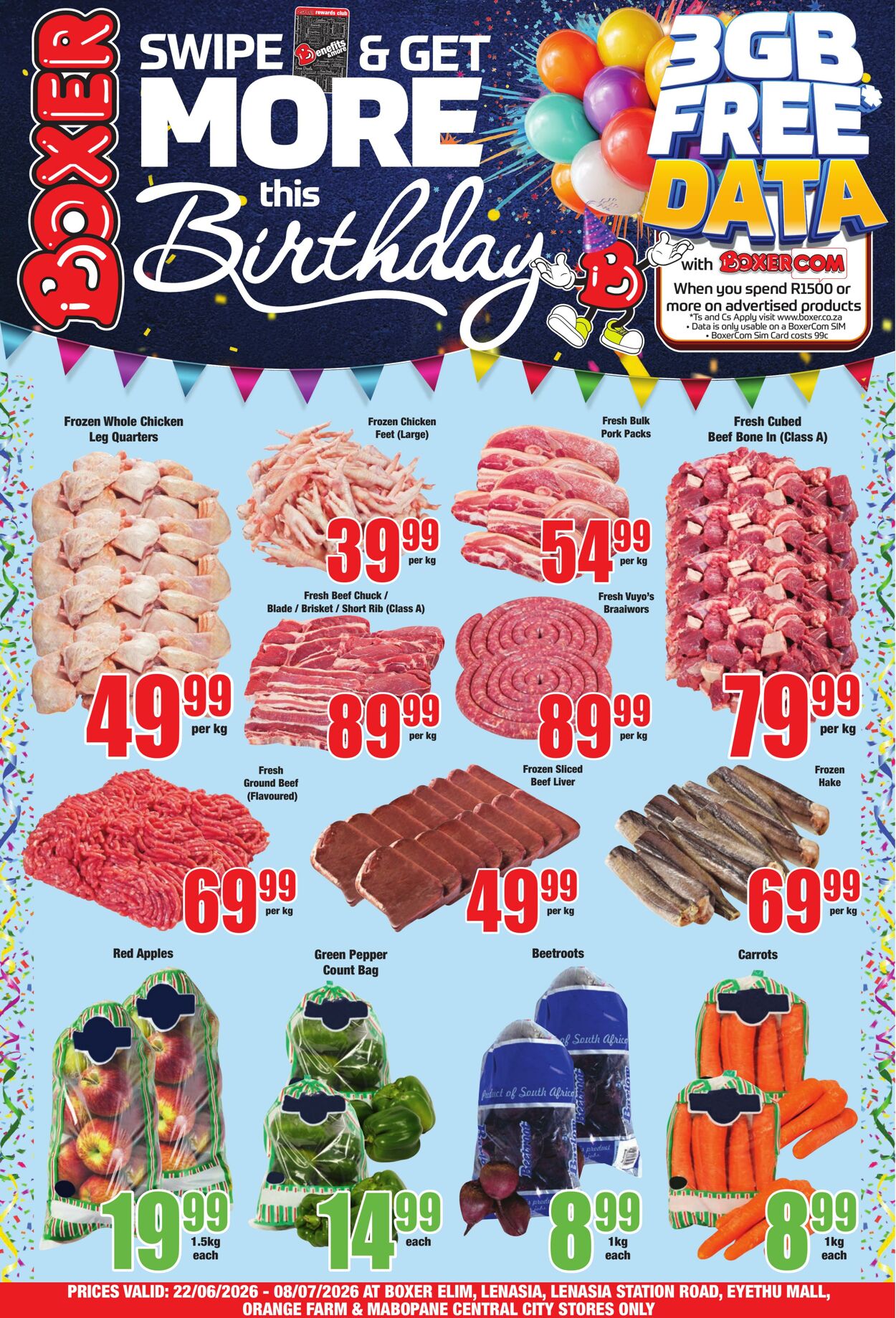 Special Boxer 22.06.2026 - 08.07.2026