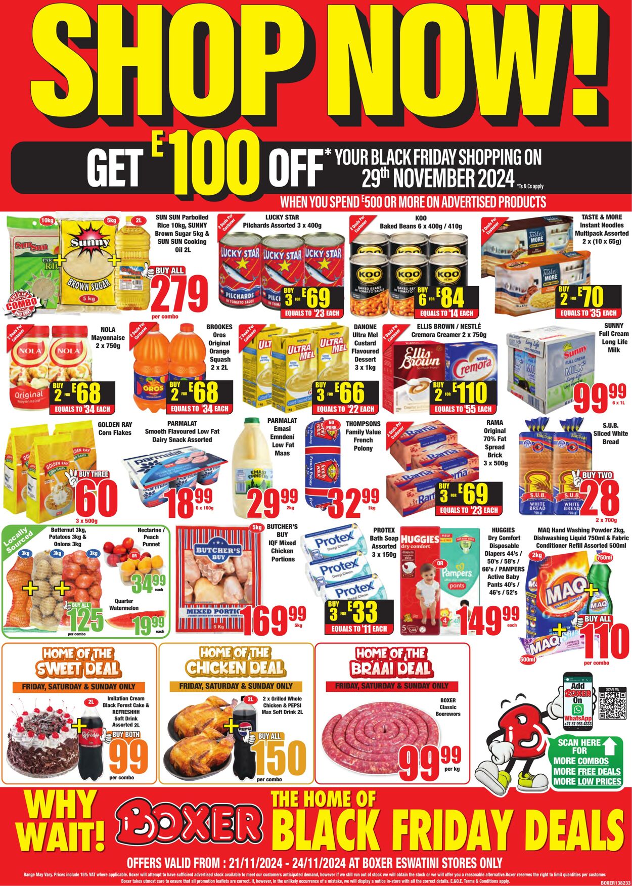 Special Boxer - eSwatini Weekly Specials 21 Nov, 2024 - 24 Nov, 2024