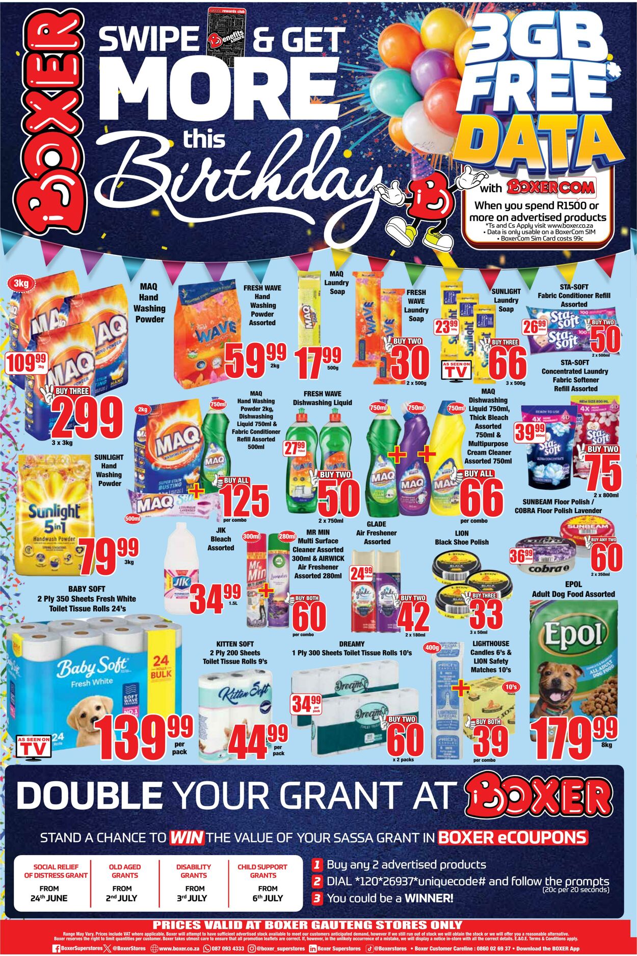 Special Boxer 22.06.2026 - 08.07.2026