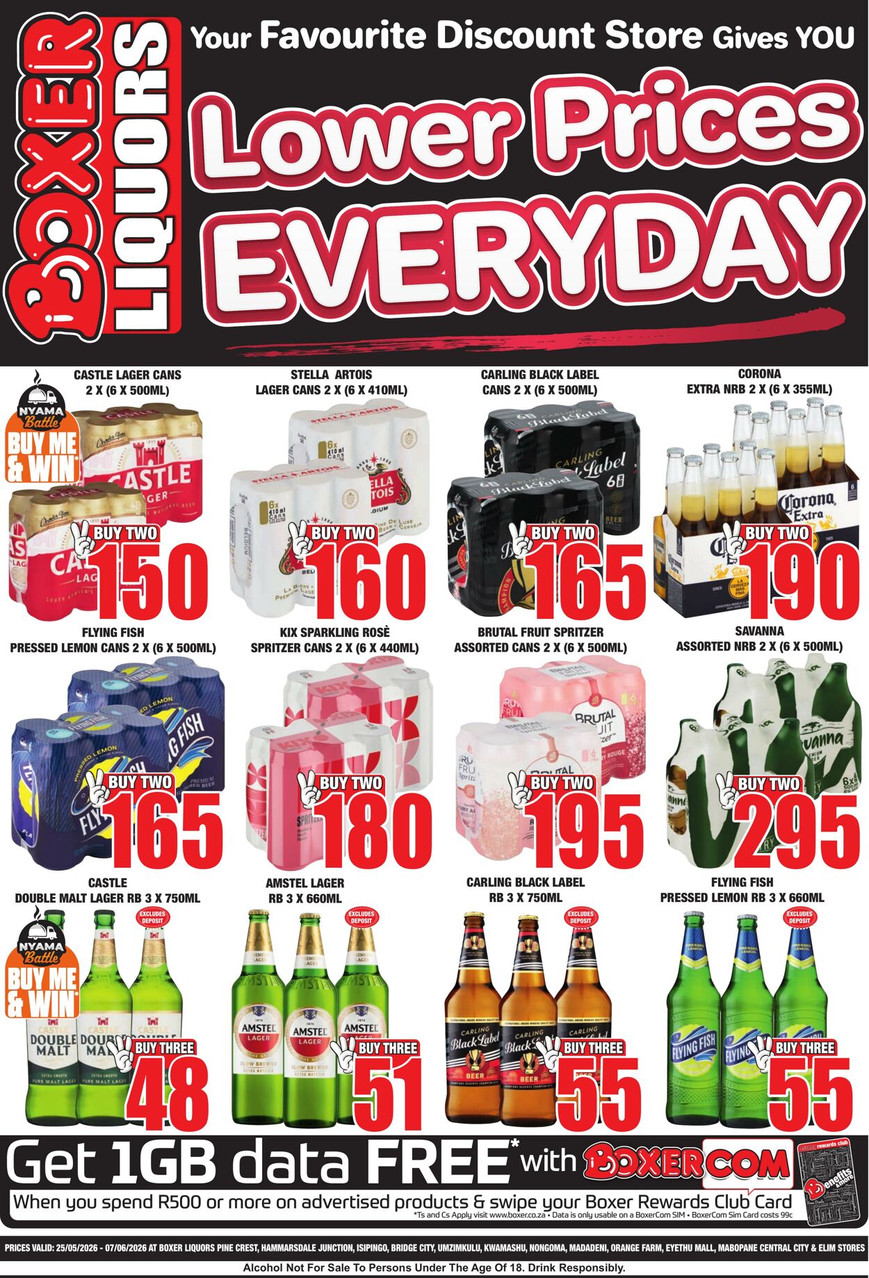 Special Boxer 25.05.2026 - 07.06.2026