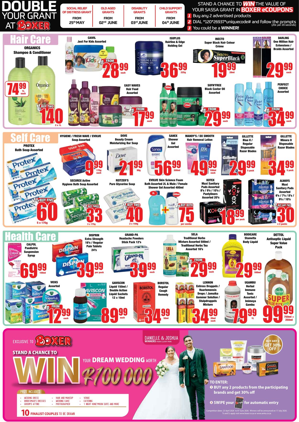 Special Boxer 25.05.2026 - 07.06.2026