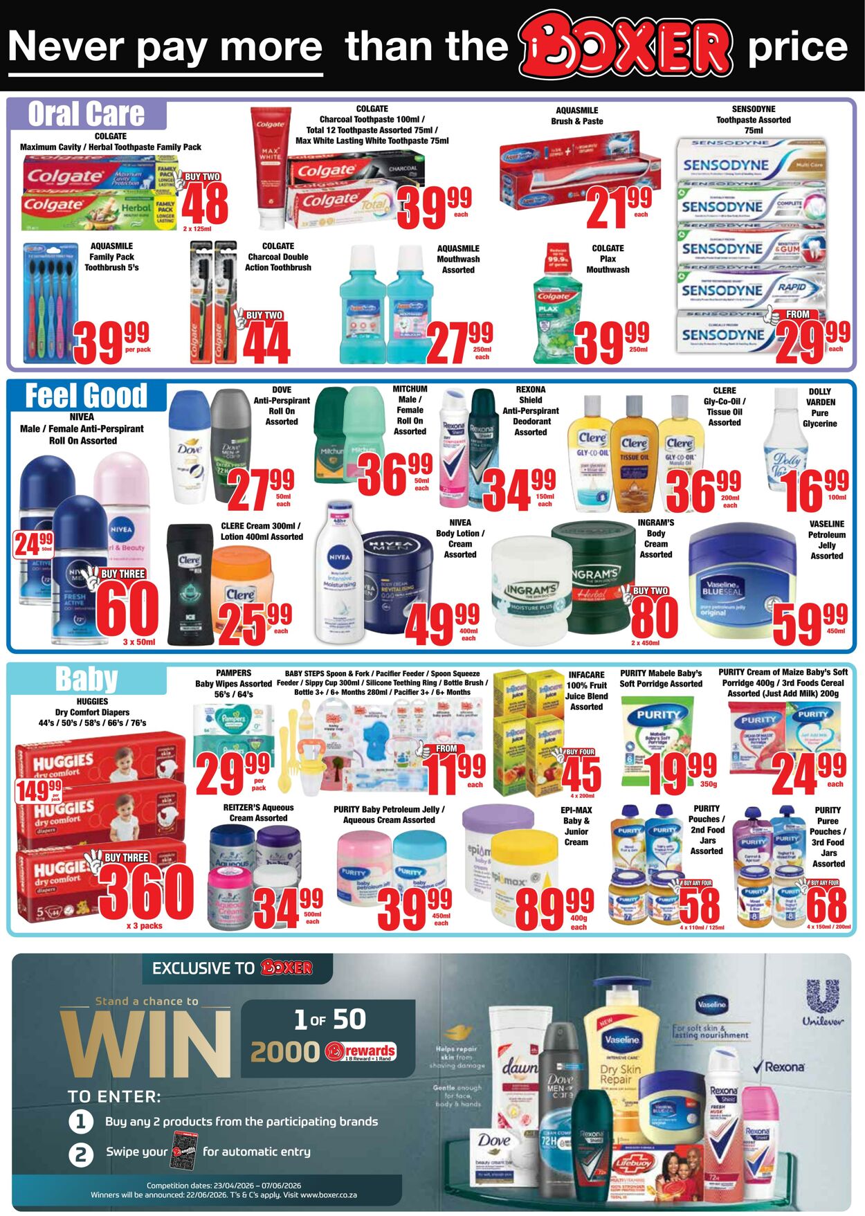 Special Boxer 25.05.2026 - 07.06.2026