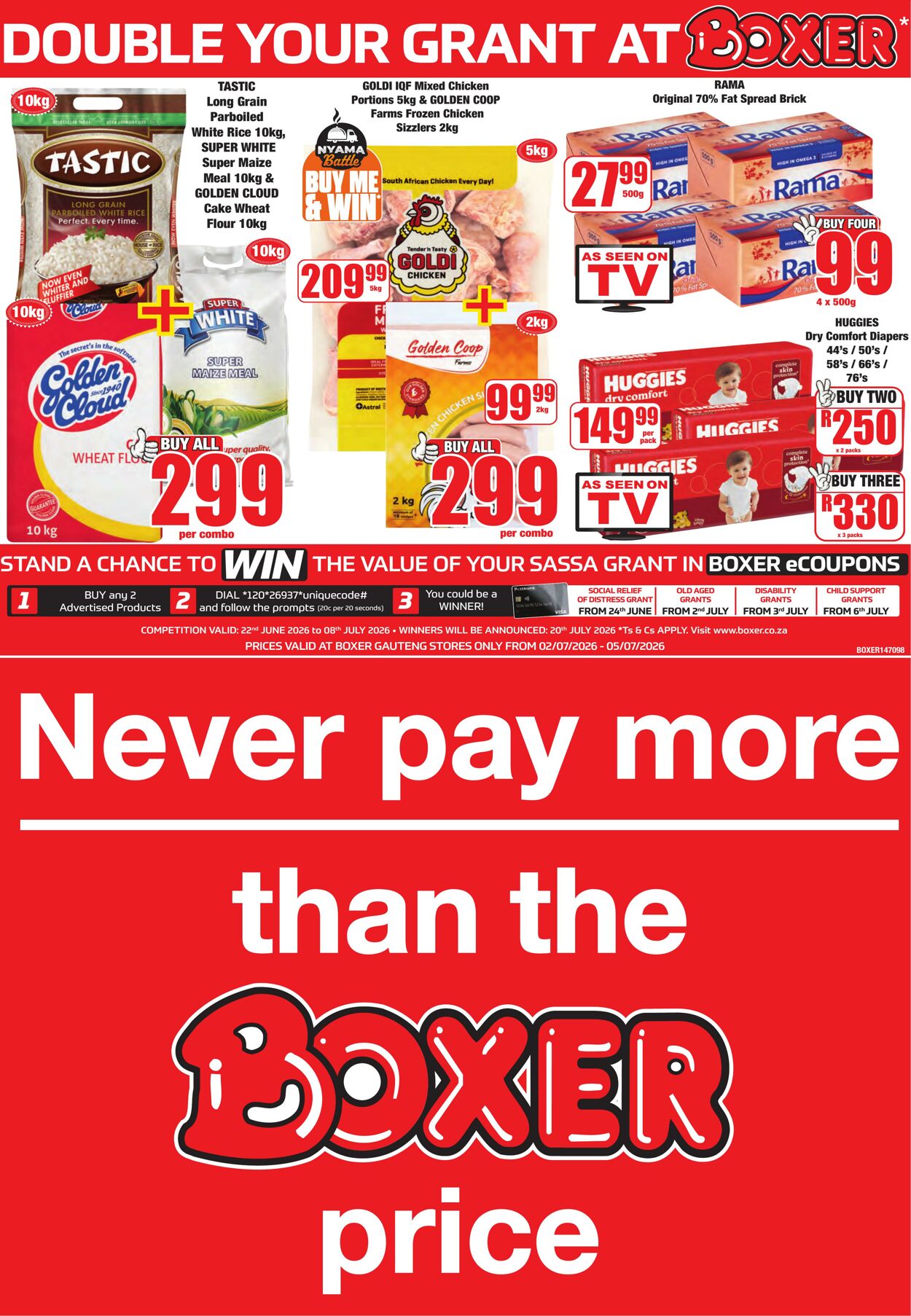 Special Boxer 02.07.2026 - 05.07.2026